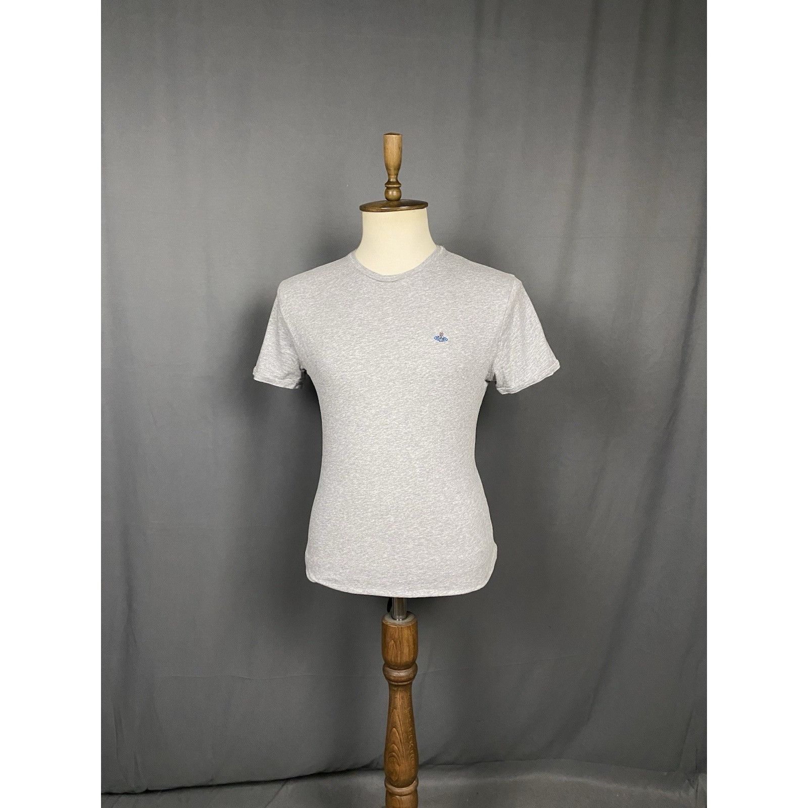 Vivienne Westwood Vivienne Westwood Small Logo Men's Gray T-Shirt Size L Size US L / EU 52-54 / 3 - 2 Thumbnail