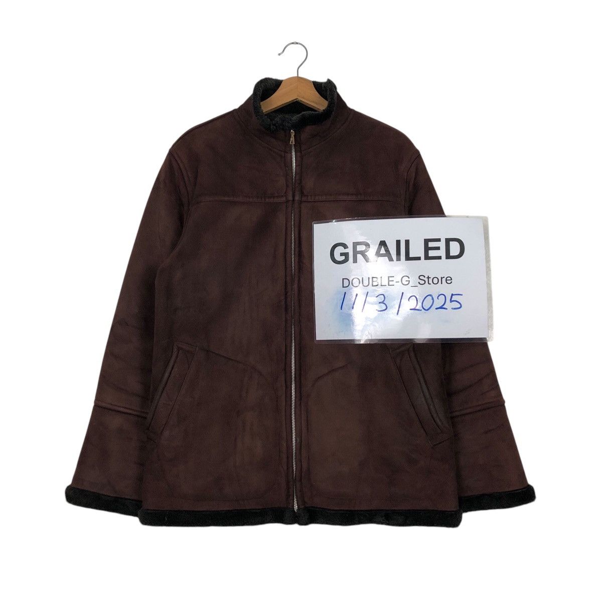 Japanese Brand 📌Vintage Chore Jacket Shearling Blanket Taka Issey Miyake Size US L / EU 52-54 / 3 - 1 Thumbnail