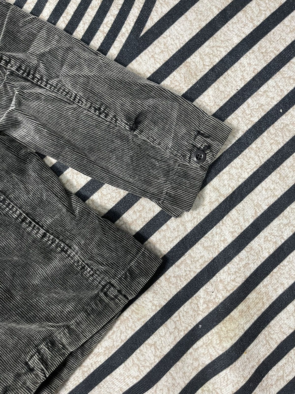 291295=Homme 2000s 291295 HOMME DOUBLE BREAST CORDUROY JACKET Size US M / EU 48-50 / 2 - 15 Thumbnail