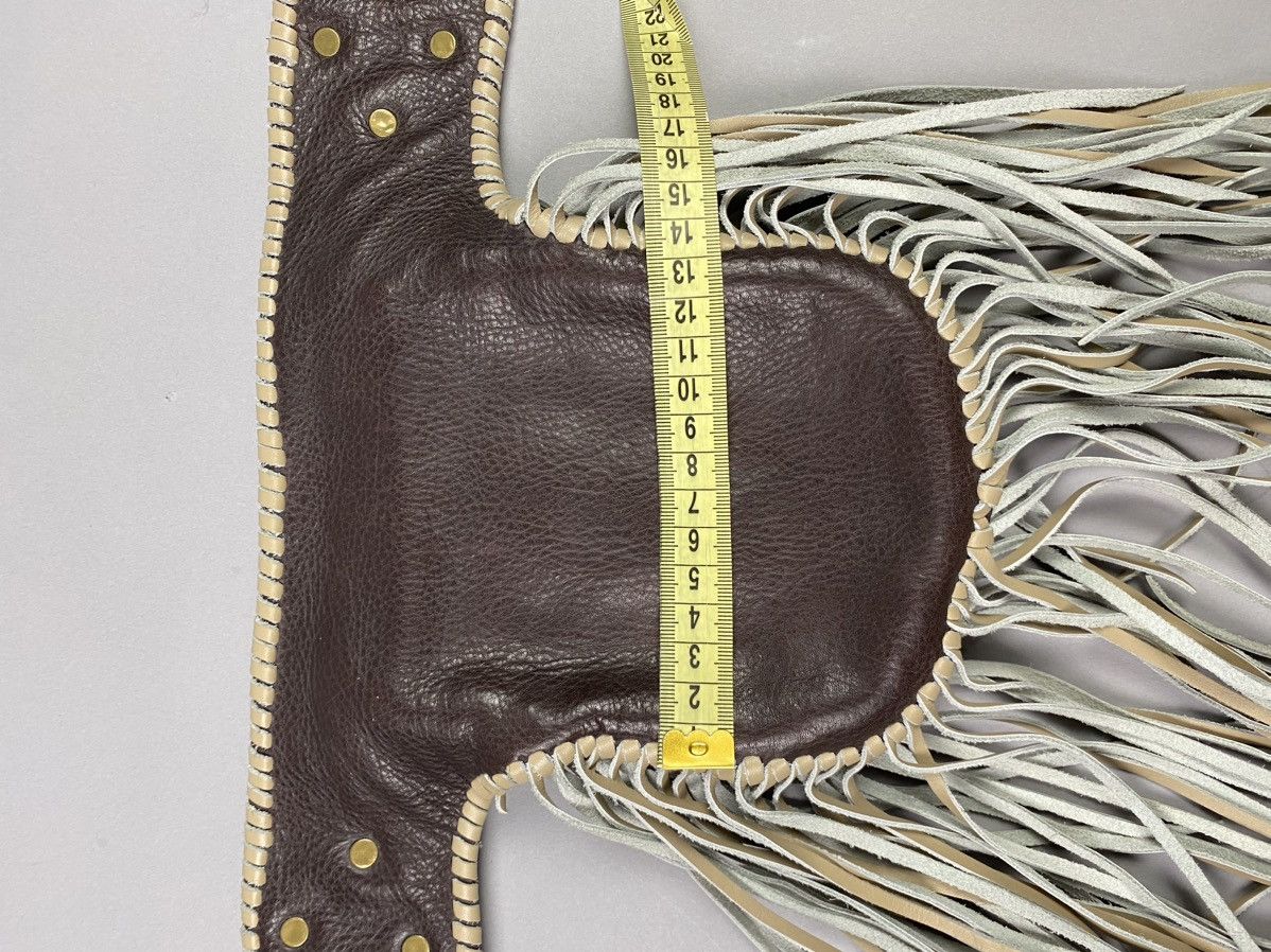 Vintage World Family Leather boho Belt Handcrafted Boho Accessory” Size ONE SIZE - 13 Thumbnail