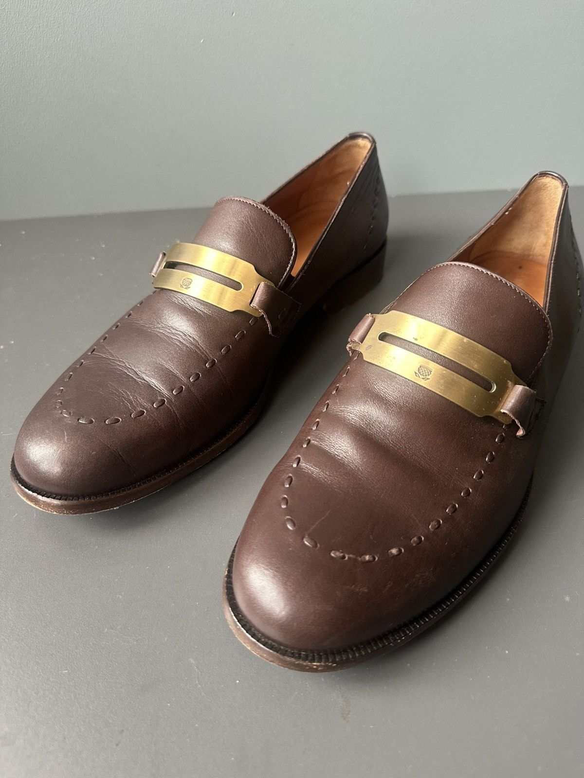NAVYBOOT Navyboot Leather Loafers Size 40 Size US 7 / EU 40 - 2 Thumbnail