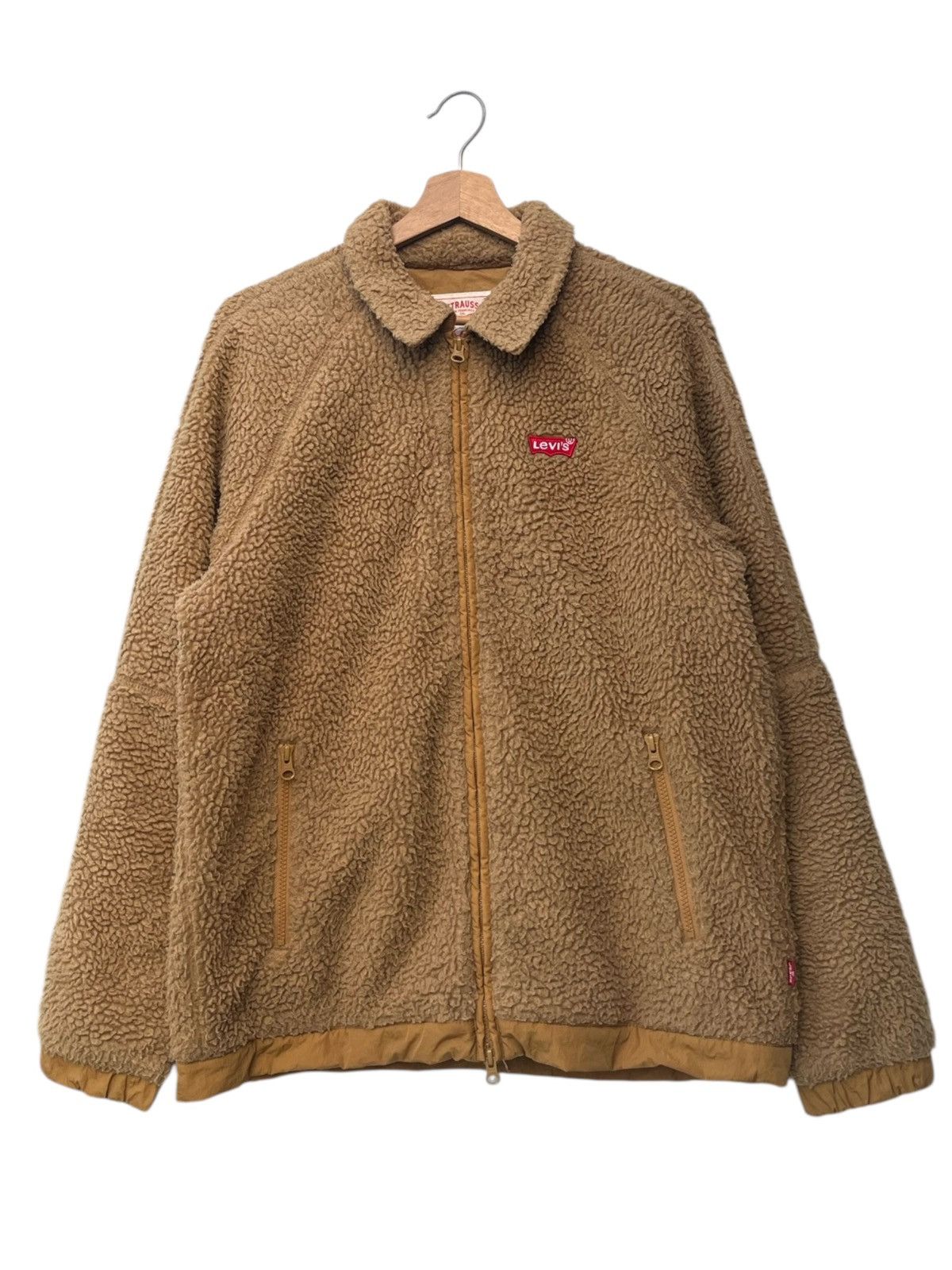 Levi's Levi's Sherpa Poggle Fleece Jacket Size US M / EU 48-50 / 2 - 2 Thumbnail