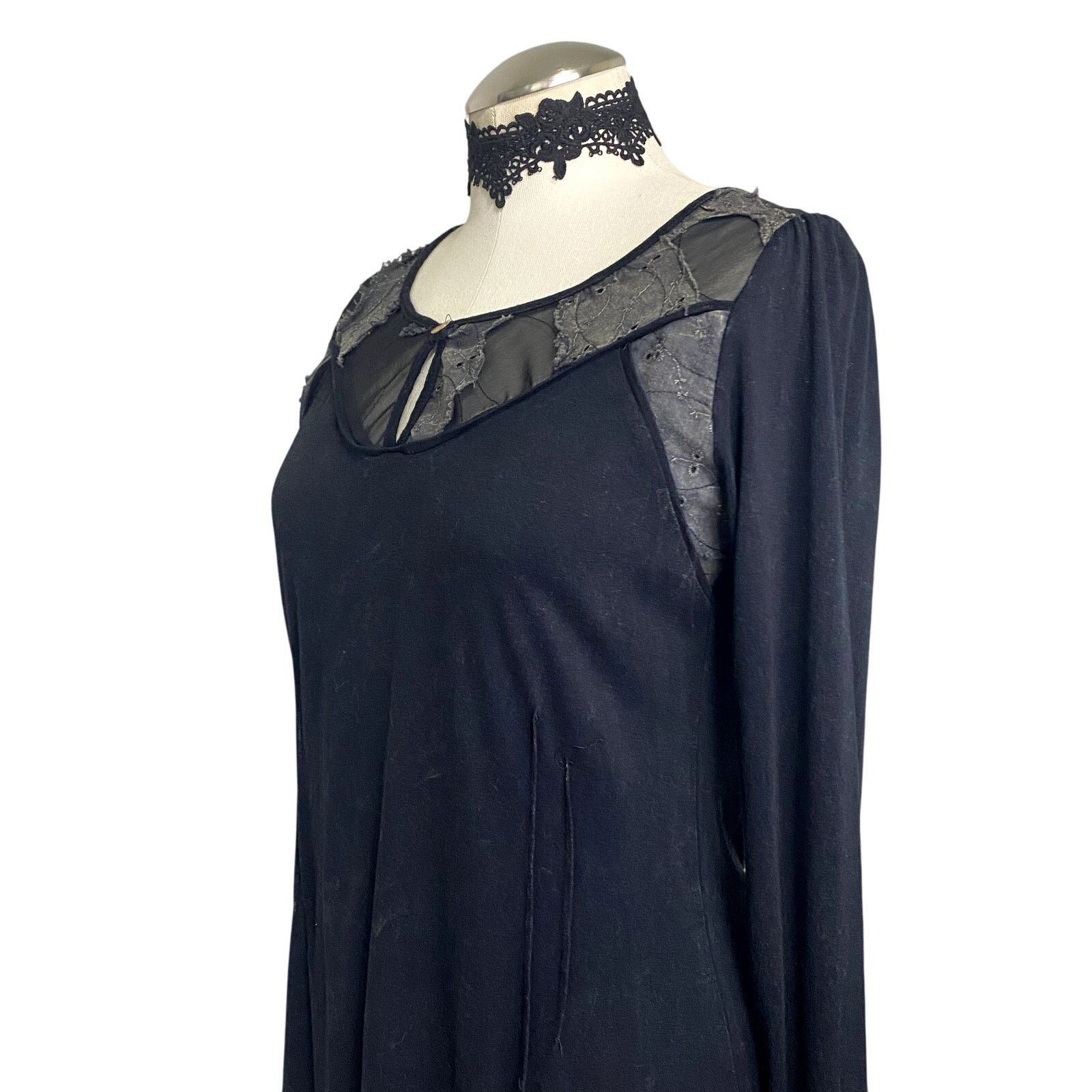 Vintage Vintage Y2k USA Kimchi Blue Coquette Grunge Longsleeve Top Size S / US 4 / IT 40 - 8 Thumbnail