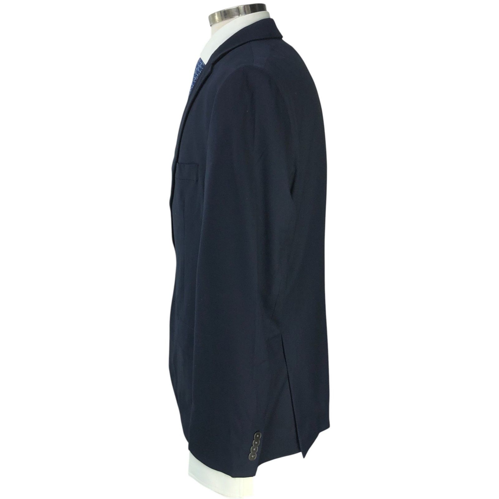 Michael Kors Michael Kors 42L Blazer Jacket Sport Coat Navy Metal Buttons Size 42L - 7 Thumbnail