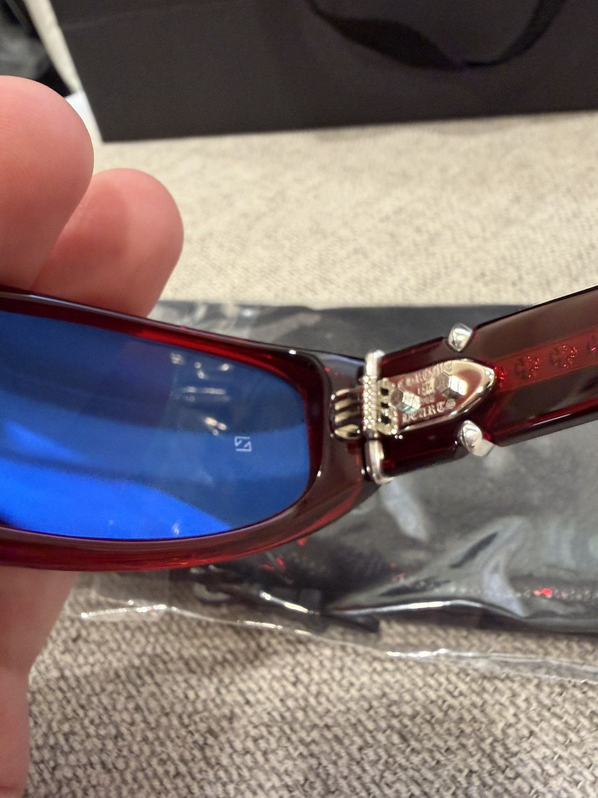 Chrome Hearts Chrome Hearts Blueher Crimson Silver Size ONE SIZE - 4 Thumbnail