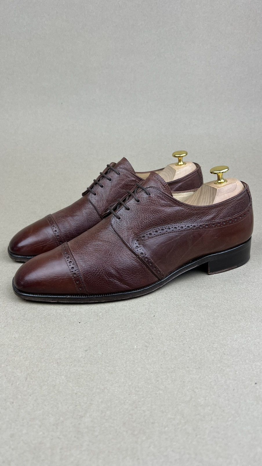 Grenson GRENSON Derby Leather Shoes Made in England Brown Men’s Size US 10.5 / EU 43-44 - 1 Thumbnail