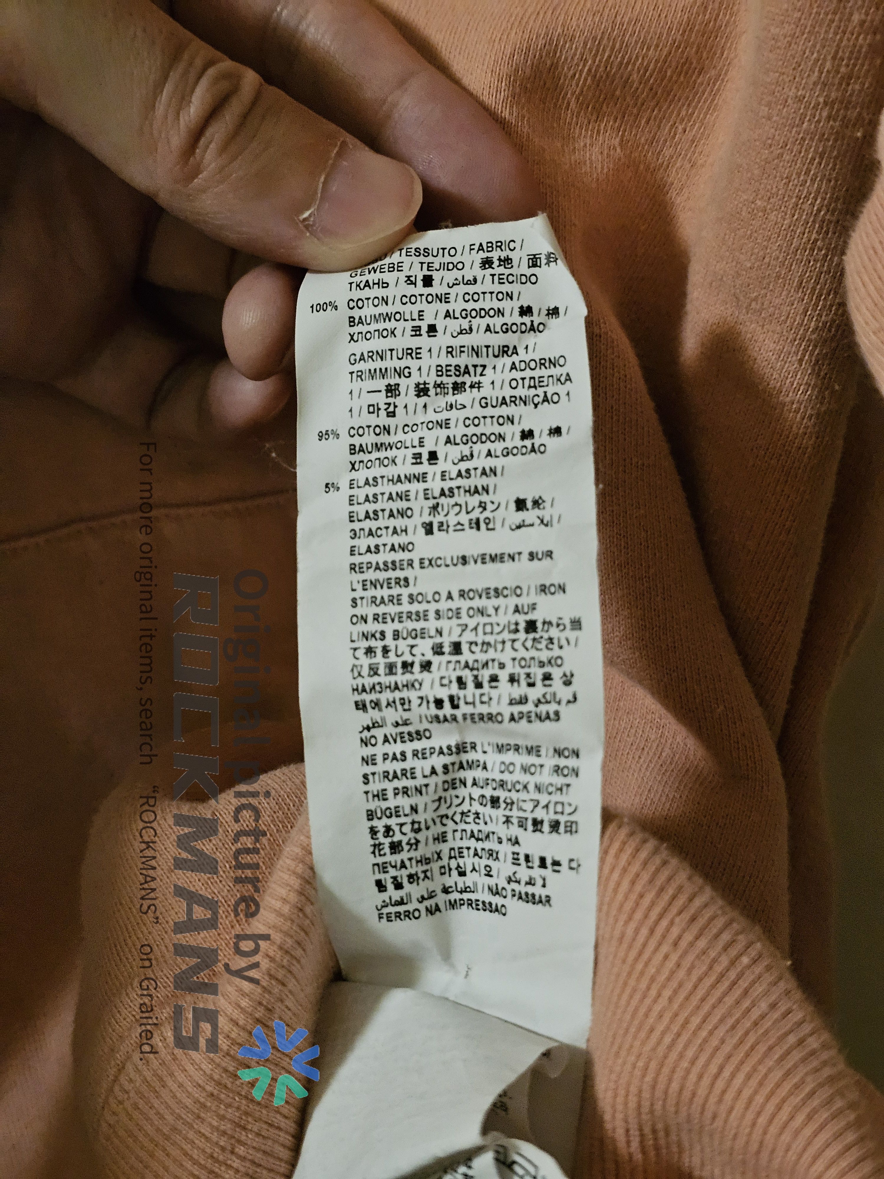 Saint Laurent Unisex Lotus Pink Sweatshirts Hoodie Size S