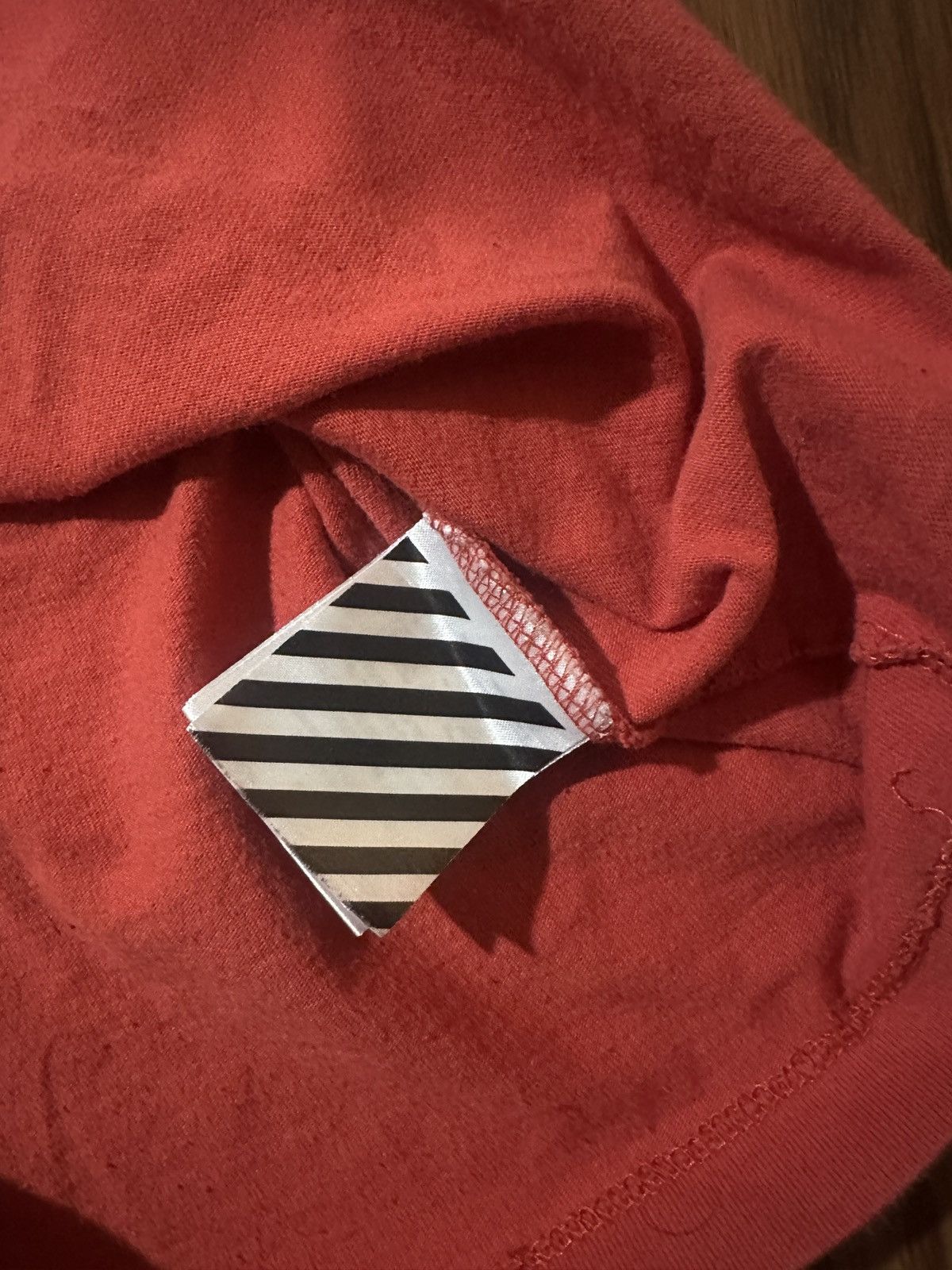 Off-White Off-White brushed diagonal tee Size US S / EU 44-46 / 1 - 4 Thumbnail