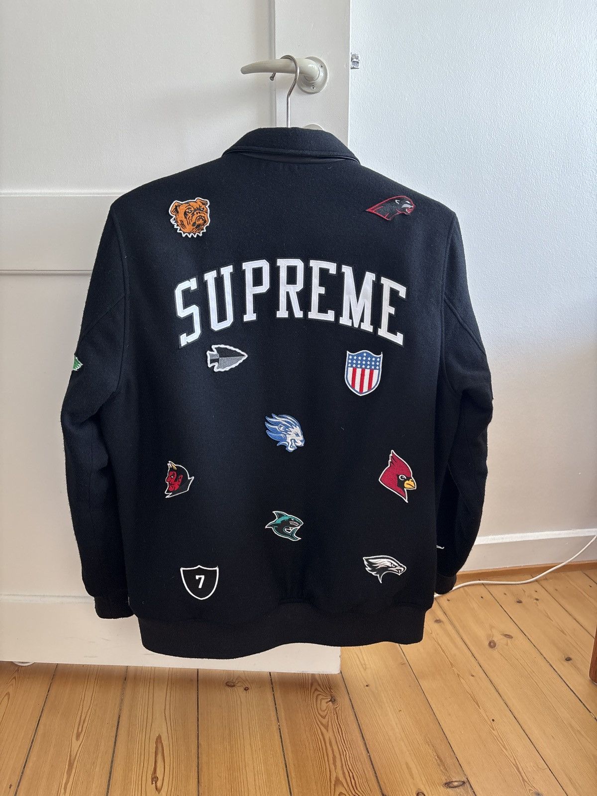 Supreme FW14 Supreme Franchise Varsity Jacket Size US XL / EU 56 / 4 - 1 Thumbnail