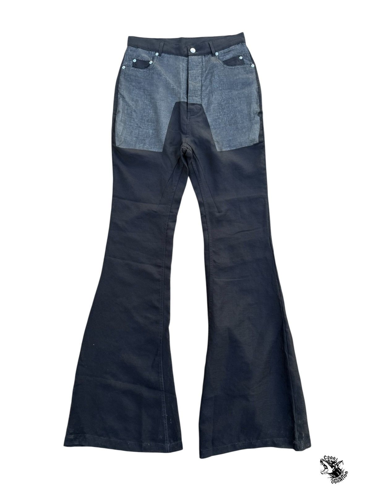 Rick Owens Rick owens lido bolan flared pants Size US 30 / EU 46 - 1 Thumbnail