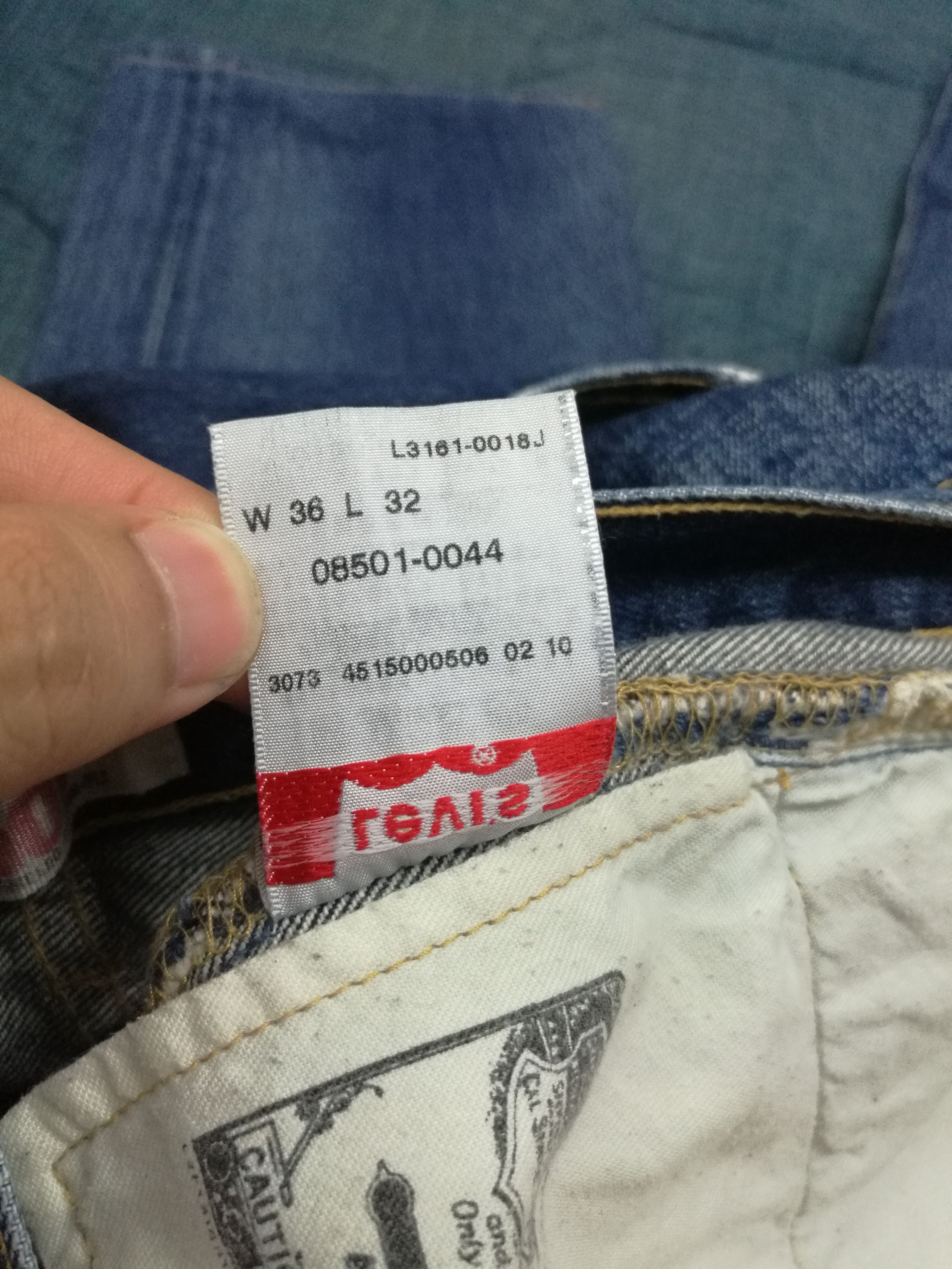 Levi's Vintage Levi's 501 Blue wash Jeans Size US 36 / EU 52 - 7 Thumbnail