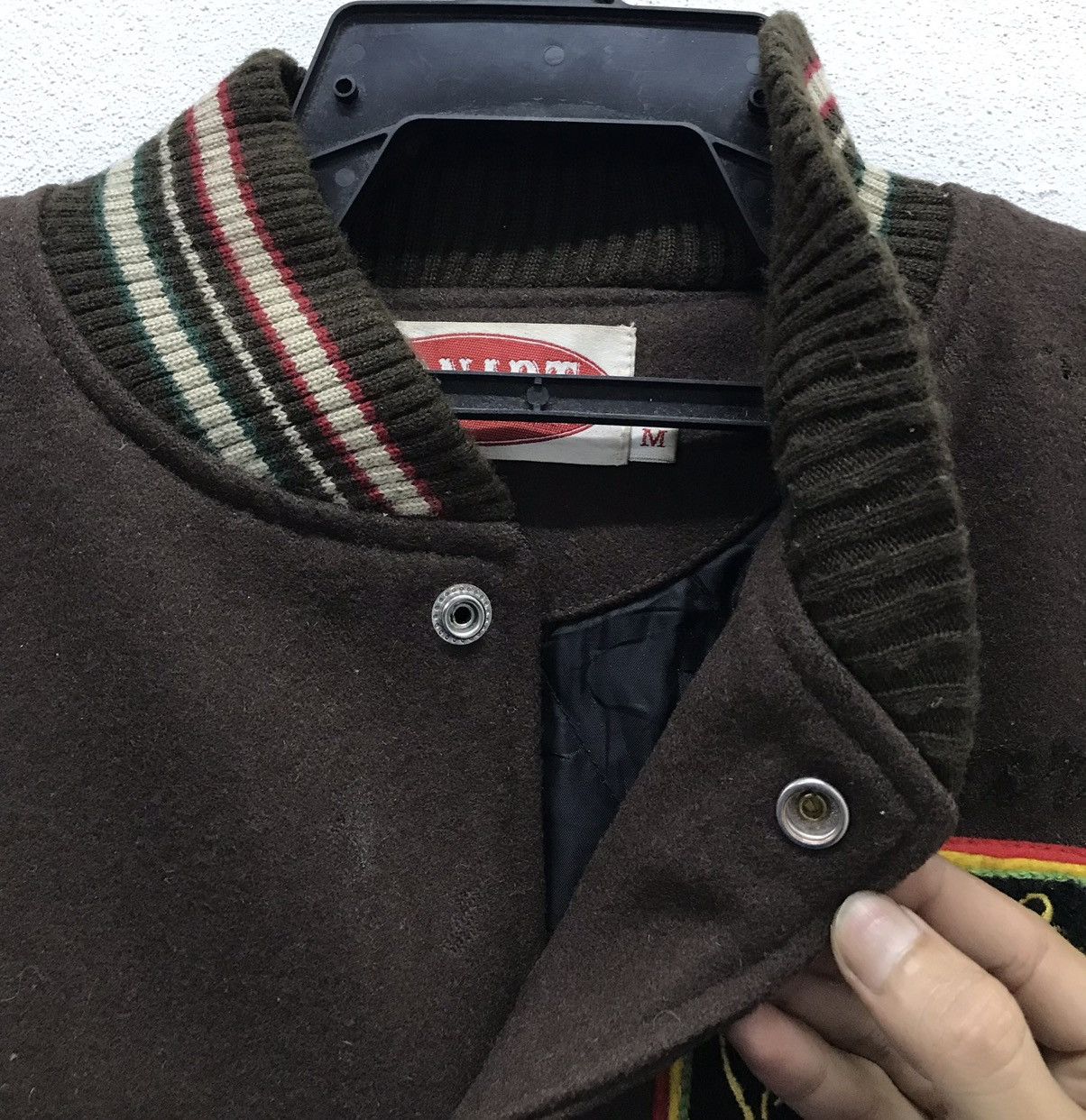 Vintage Vintage Conart Jamaica Varsity Jacket Size US M / EU 48-50 / 2 - 6 Thumbnail
