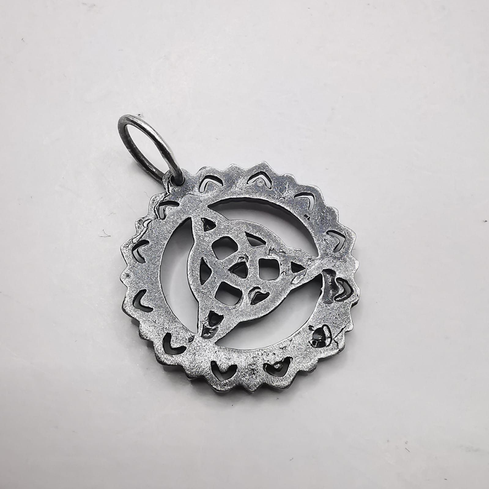 Sterling Silver × Vintage Vintage Pendant 925 Sterling Silver 4,35g Size ONE SIZE - 3 Thumbnail