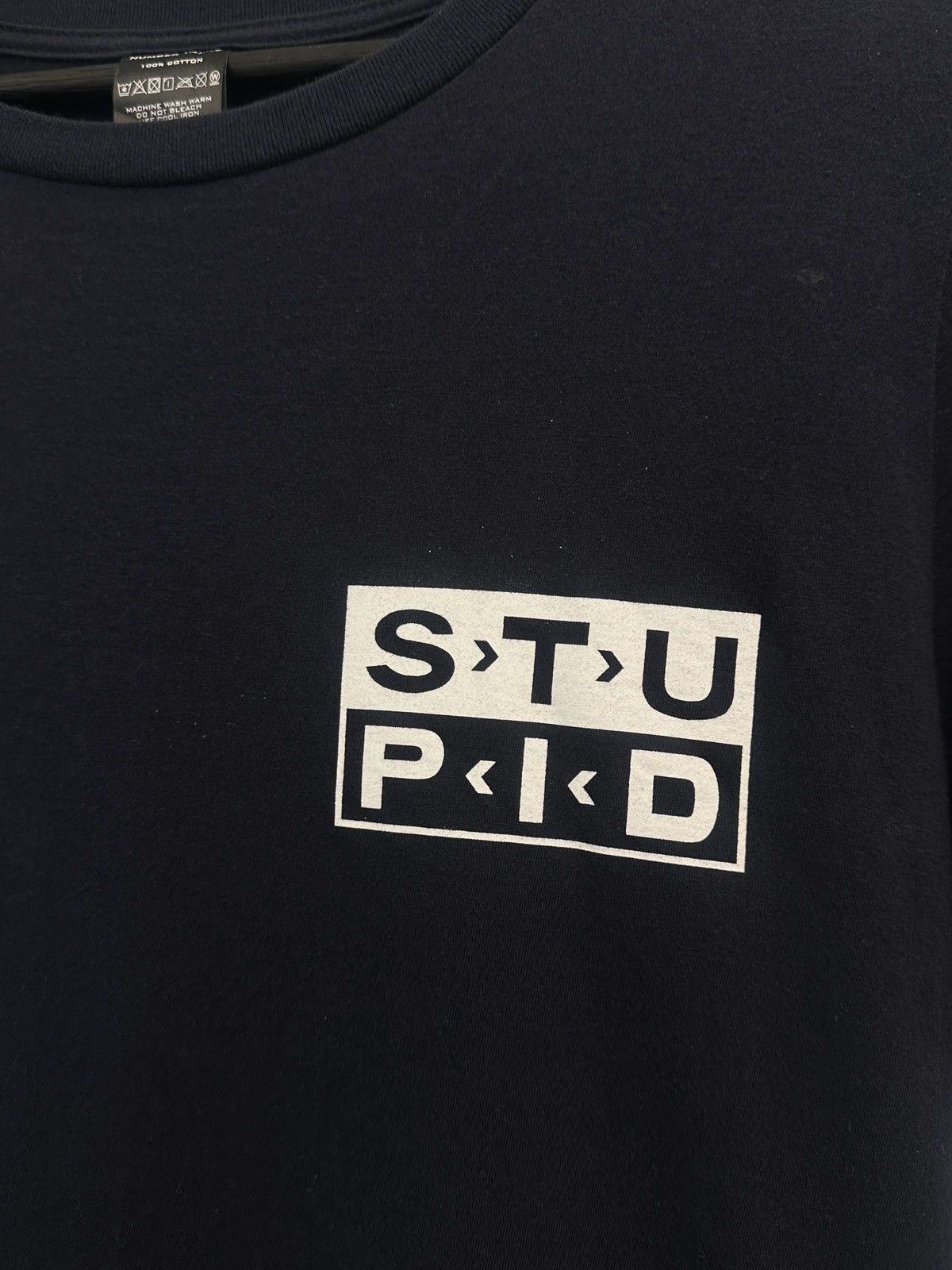 Number (N)ine NUMBER (N)INE STUPID “You know you’re not right” Tee Size US M / EU 48-50 / 2 - 4 Thumbnail