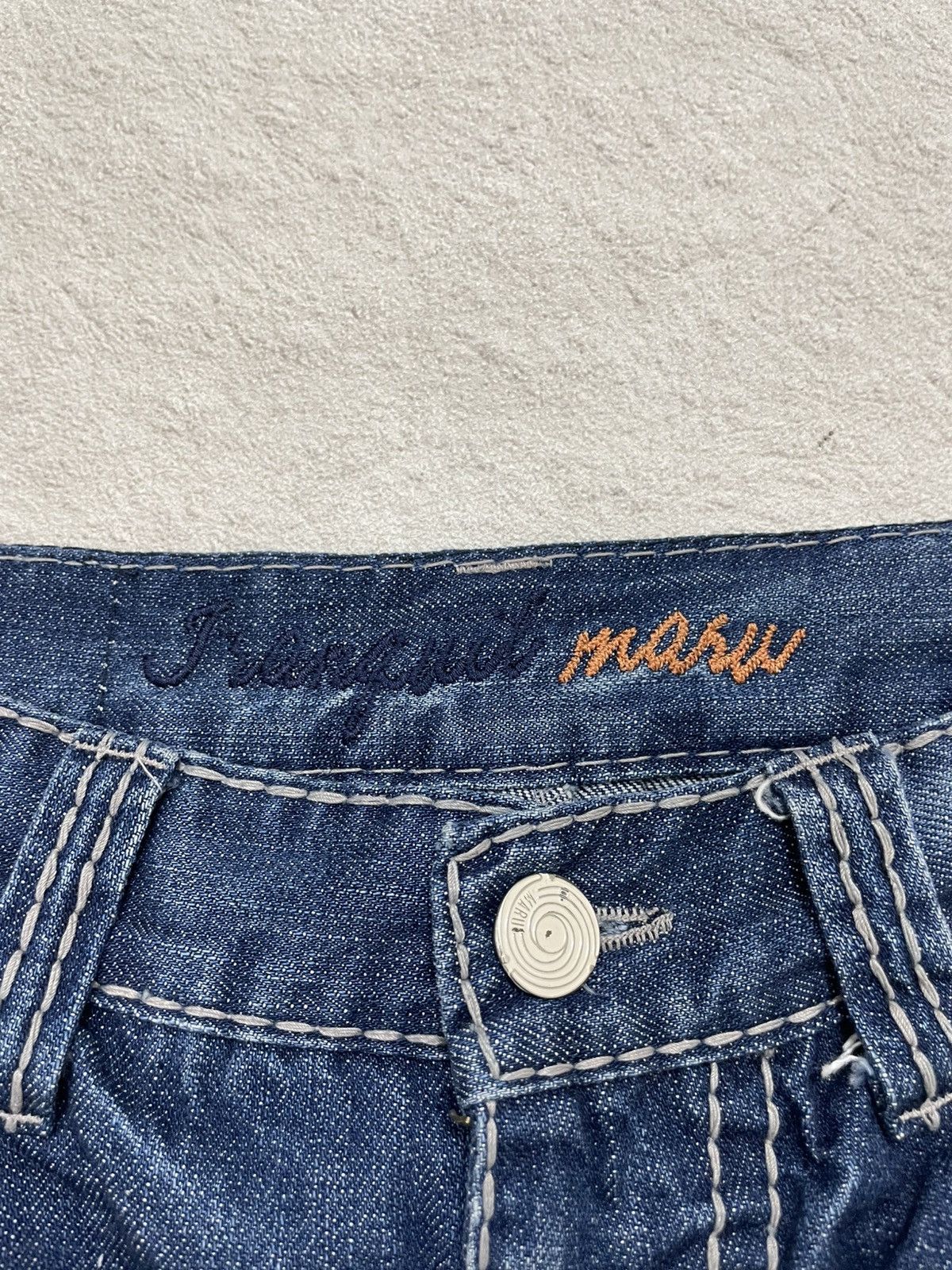 Hysteric Glamour 2000s Maru Fading Denim Washed Acne Ifsix LGB Japan Number Size US 32 / EU 48 - 5 Thumbnail