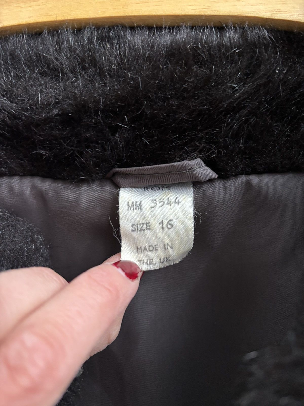 Vintage Vintage 70s fawx fur coat make in Britain Size XL / US 12-14 / IT 48-50 - 8 Thumbnail