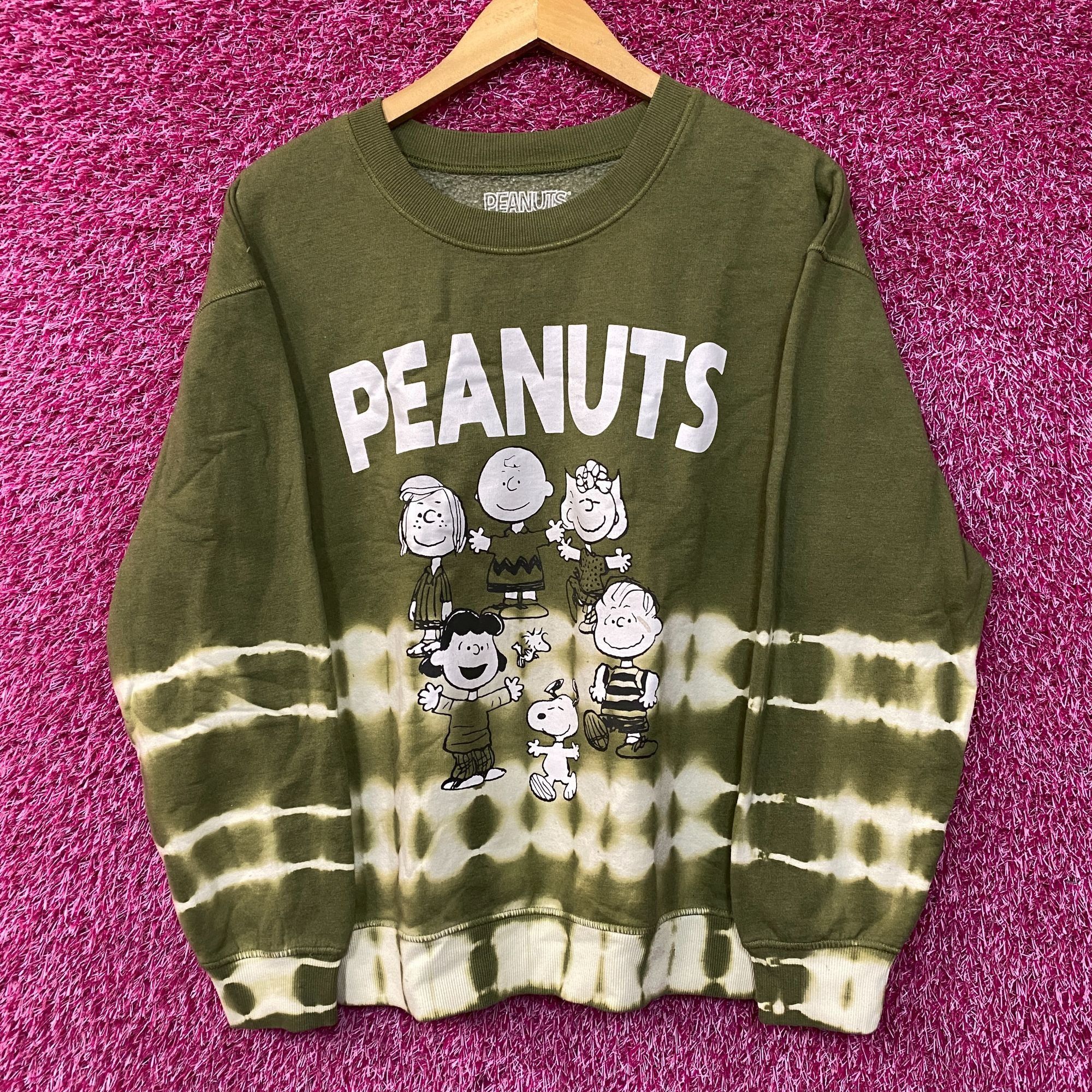 Peanuts Peanuts Character Tie-Dye Graphic Sweatshirt Medium Size US M / EU 48-50 / 2 - 1 Thumbnail