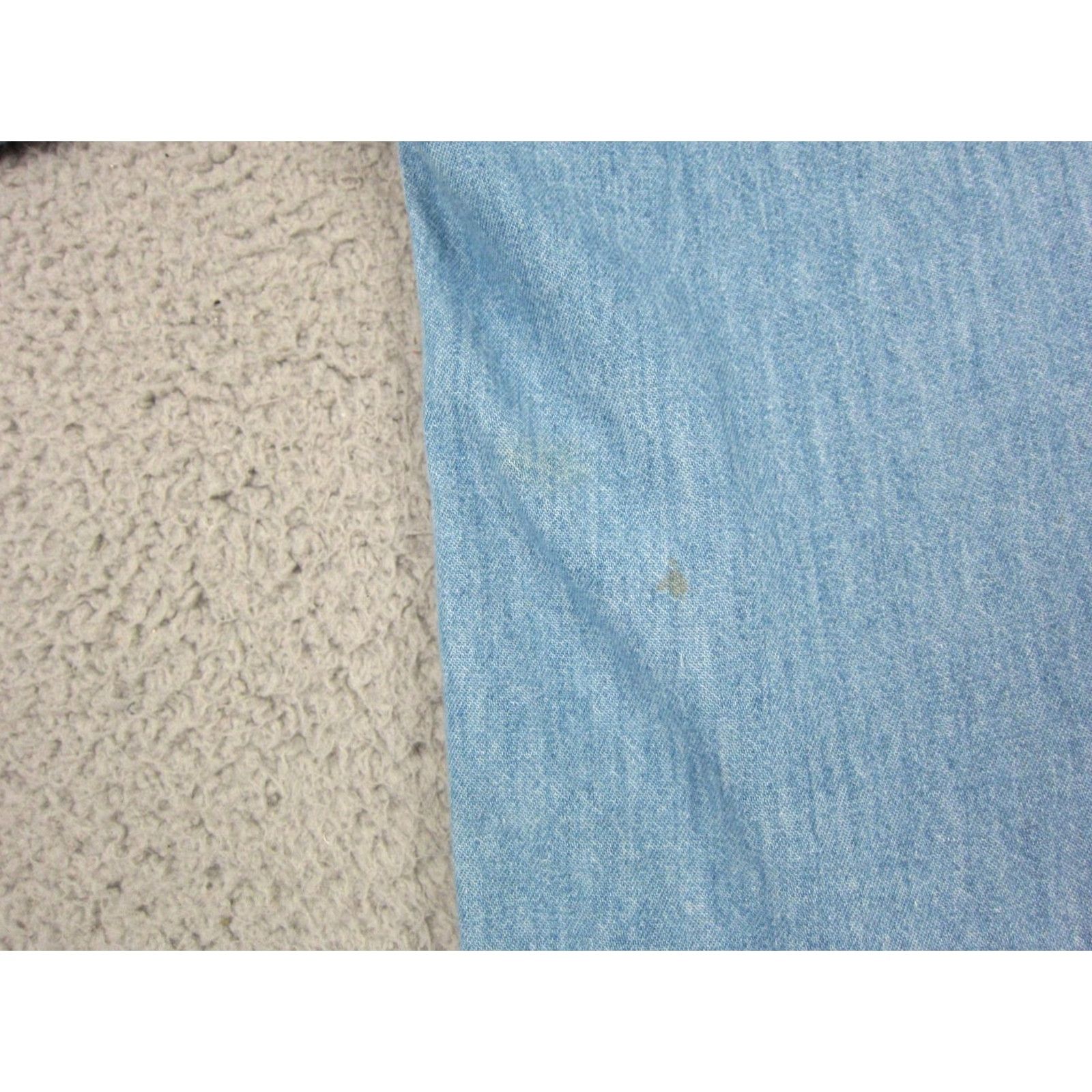 Vintage Woolrich Shirt Womens M Button-Up Denim Blue 90s Vintage Casual Workwear Pockets Regular Fit JS9 Size M / US 6-8 / IT 42-44 - 6 Thumbnail