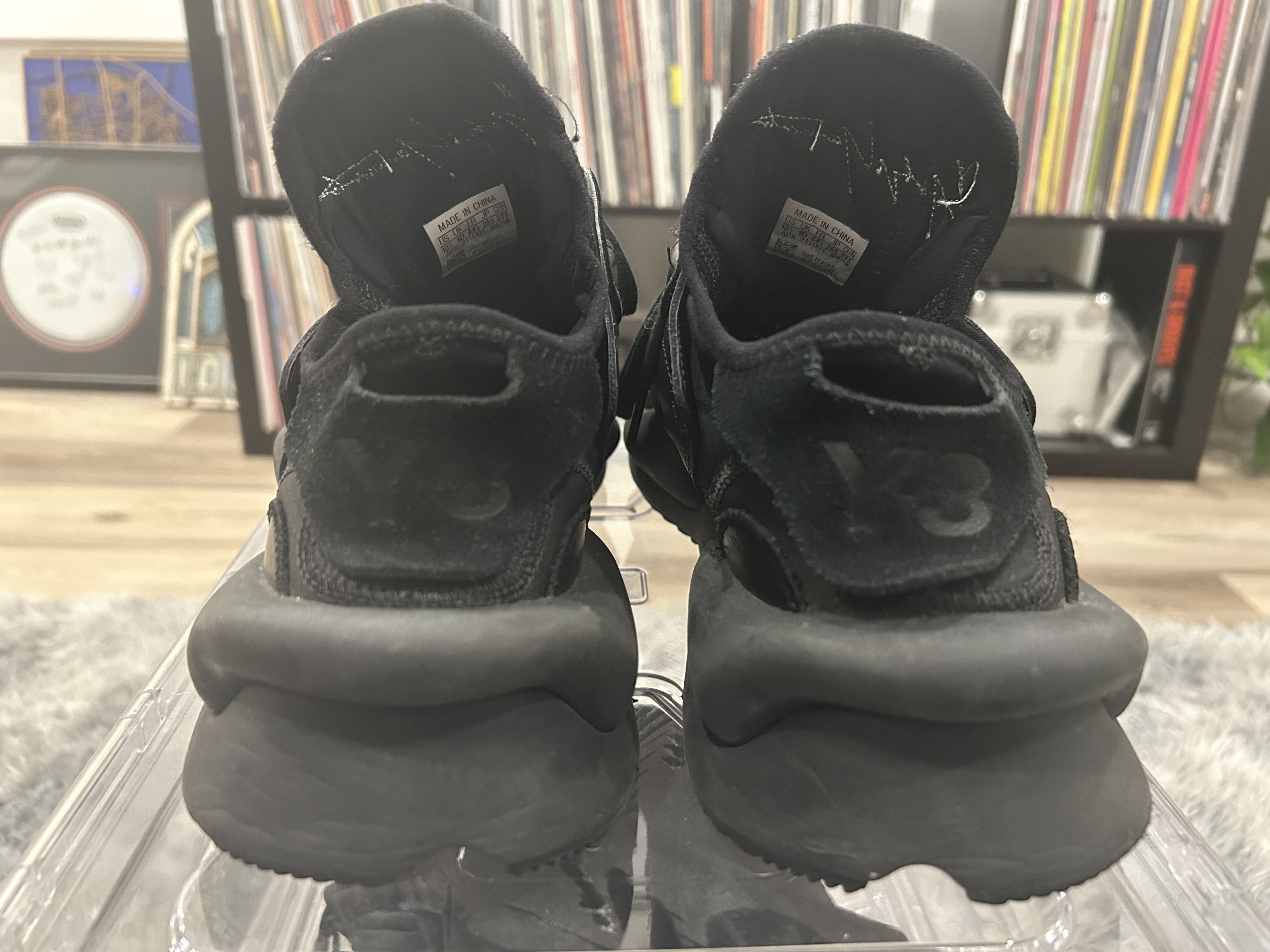 Y-3 Kaiwa Triple Black US 10.5 Size US 10.5 / EU 43-44 - 4 Thumbnail