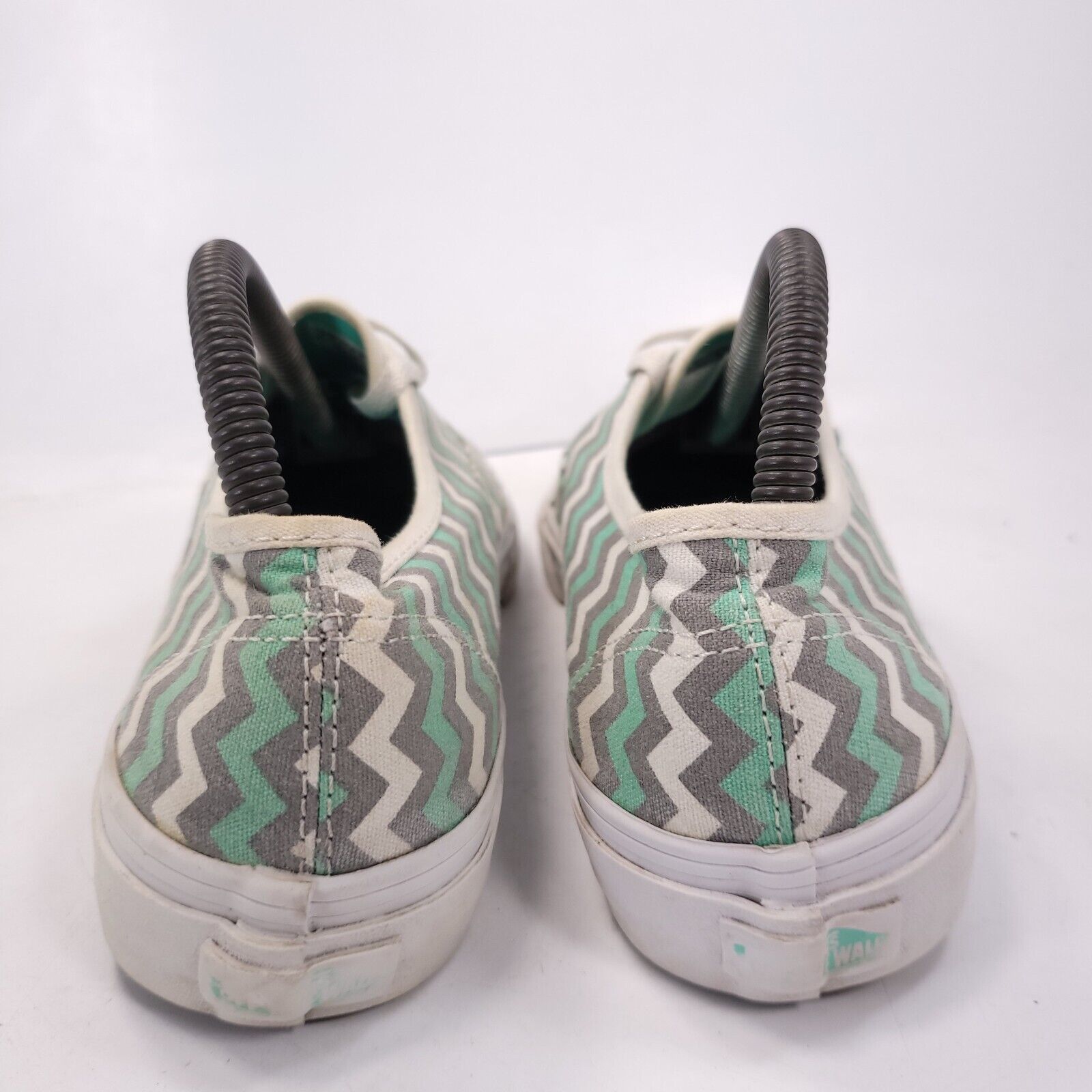 Vans Vans Off the Wall Shoe Womens Size 9 Mens 7.5 TC6D Gray Blue Size US 9 / IT 39 - 3 Thumbnail