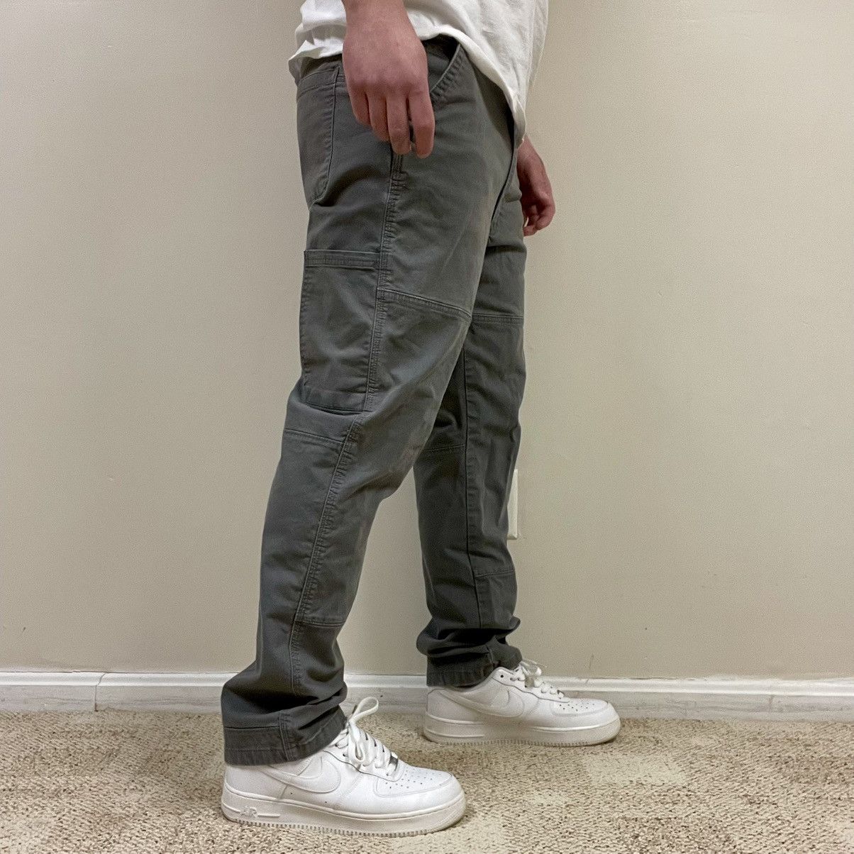 Wrangler Wrangler Gray Double Knee Carpenter Pants - 38x30 Size US 38 / EU 54 - 3 Thumbnail