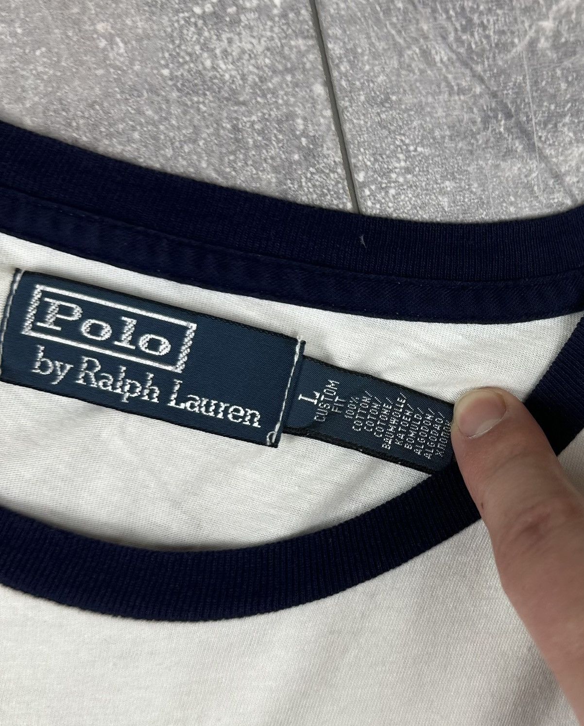 Polo Ralph Lauren Polo Ralph Lauren Wimbledon Logo White T-Shirt Size US L / EU 52-54 / 3 - 12 Thumbnail