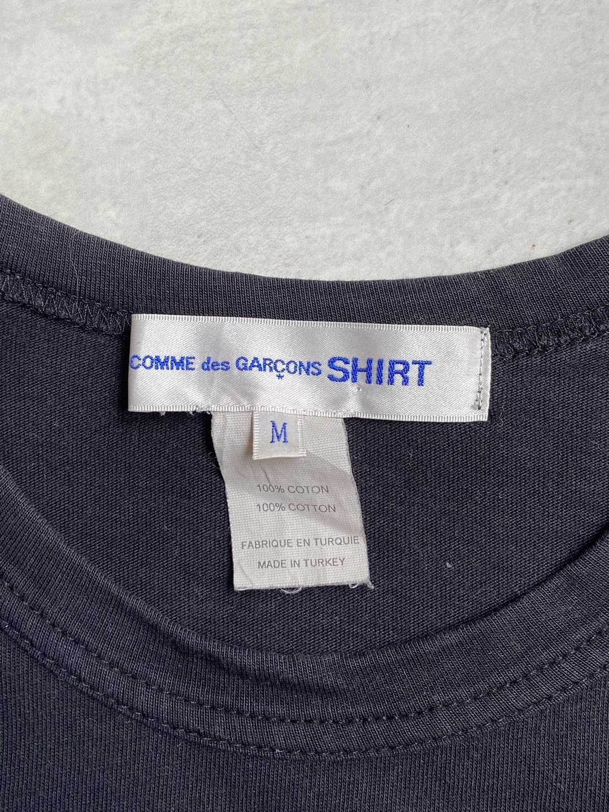 Comme des Garcons SHIRT COMME DES GARCONS SHIRT Black T-shirt Size US S / EU 44-46 / 1 - 11 Thumbnail