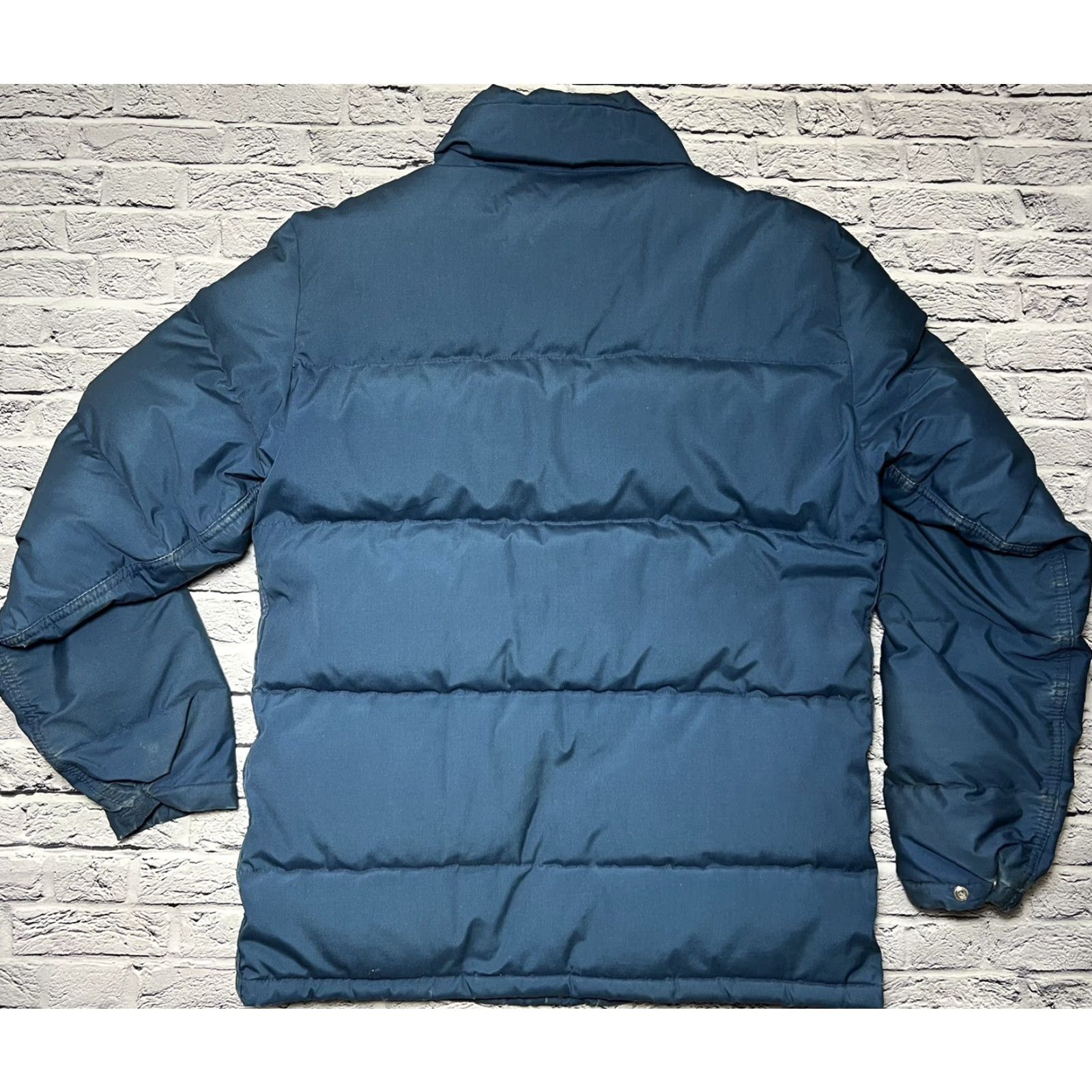The North Face VINTAGE The North Face Down Puffer Coat Mens S / Womens M USA Navy Blue Puffer Jacket Mens Womens Size M / US 6-8 / IT 42-44 - 7 Thumbnail