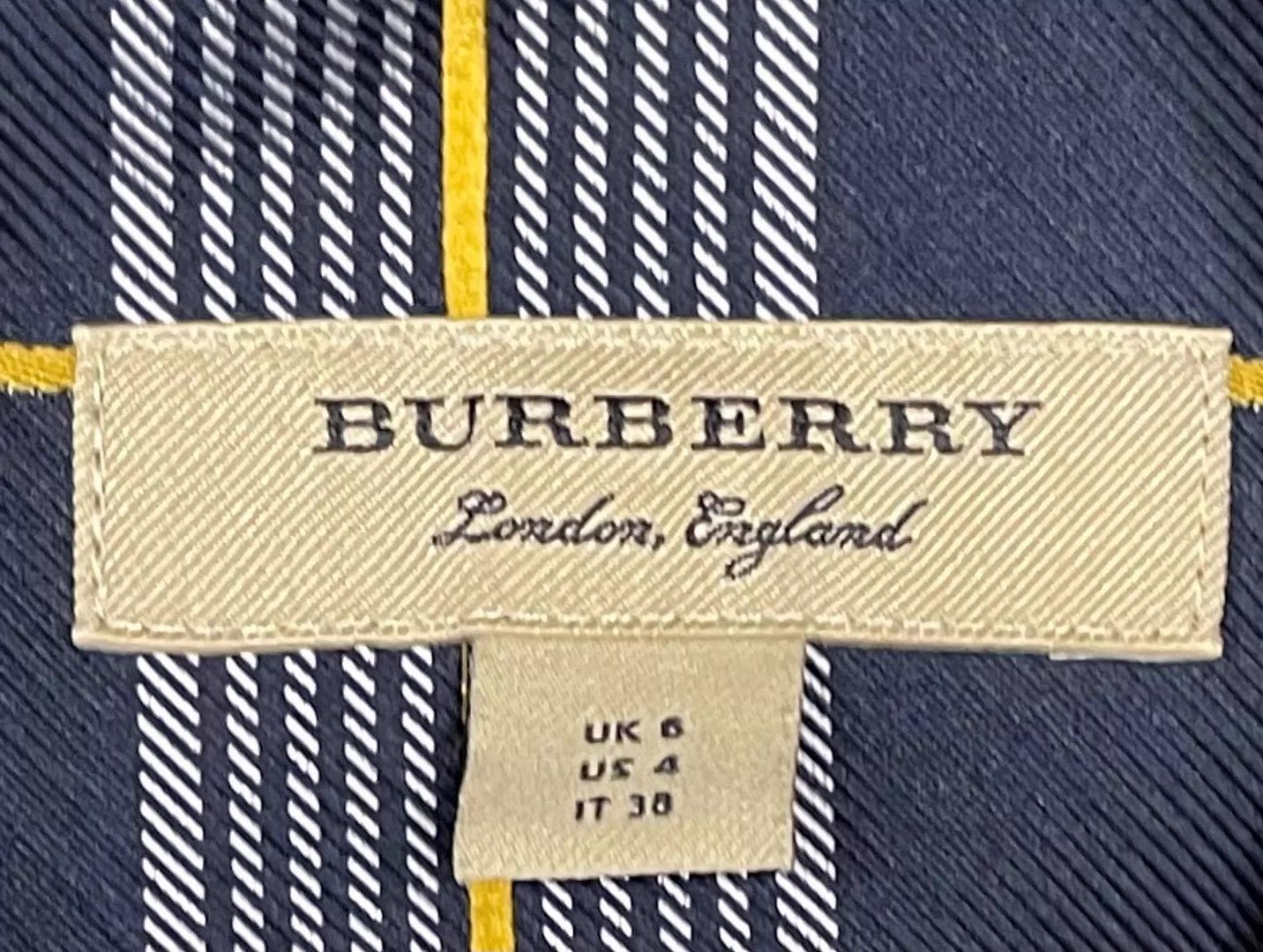 Burberry Burberry Check Dress Women's UK6 Size S / US 4 / IT 40 - 4 Thumbnail