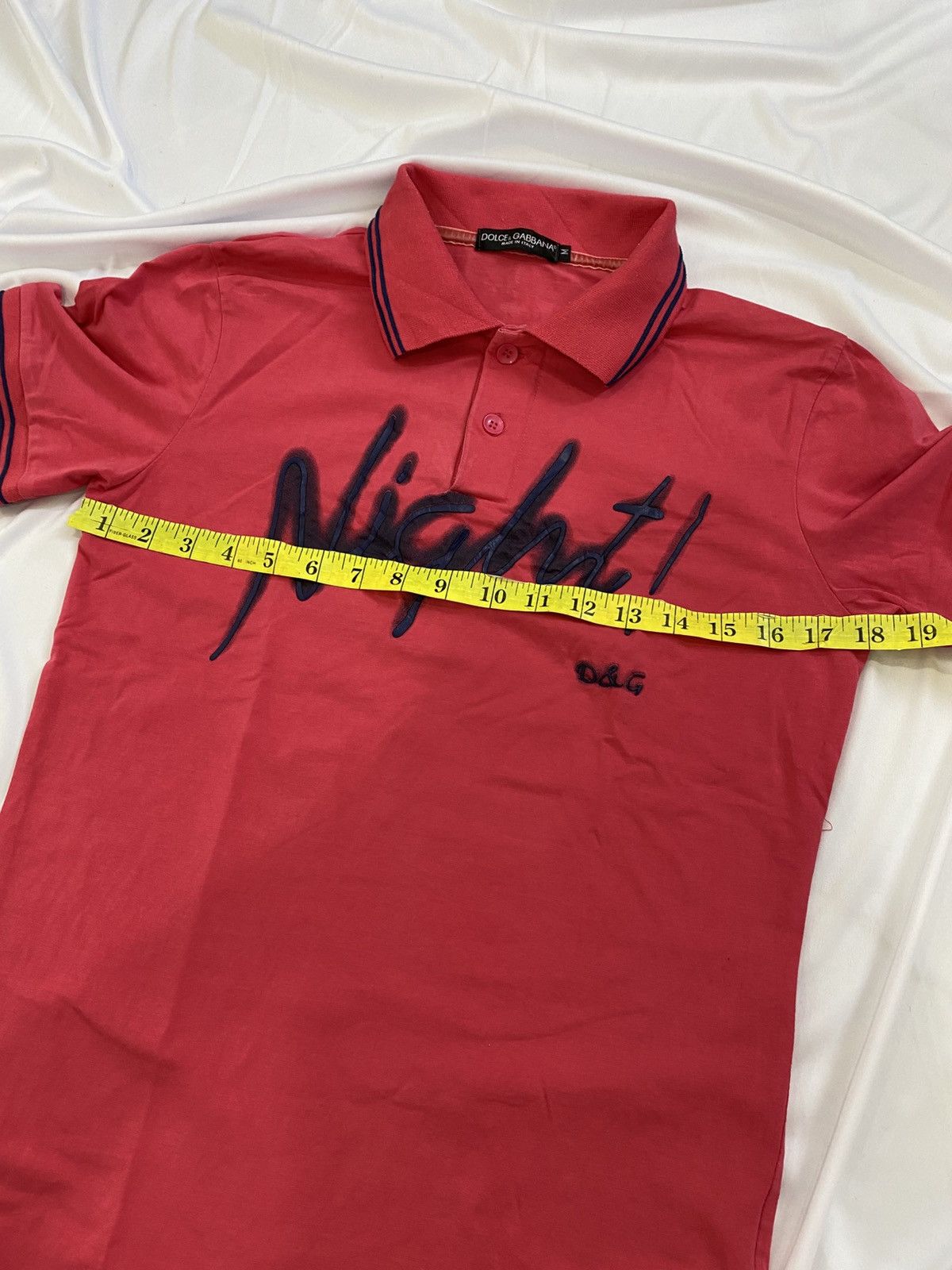 Designer × Dolce & Gabbana night D&G polo shirt Size US M / EU 48-50 / 2 - 4 Thumbnail