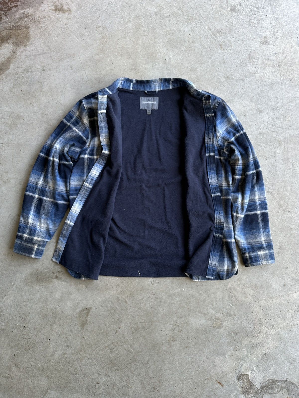 Other 2000s Blue Plaid Button Up Flannel Shacket - XL Size US XL / EU 56 / 4 - 2 Thumbnail