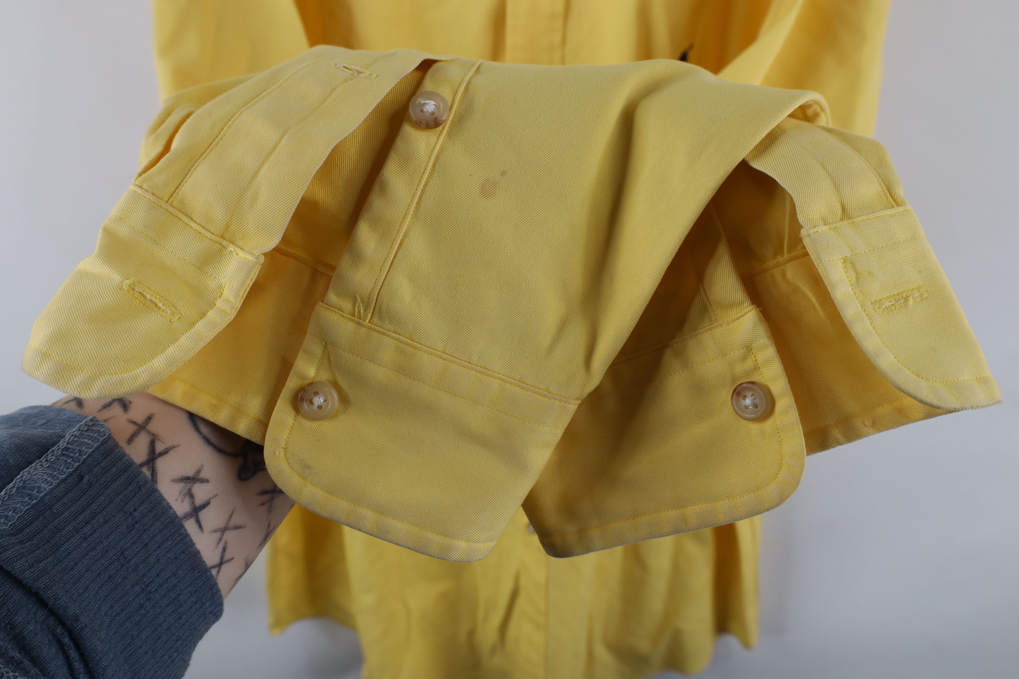 Polo Ralph Lauren Vintage 90s Ralph Lauren Fit Heavyweight Button Shirt Size US XXL / EU 58 / 5 - 7 Thumbnail