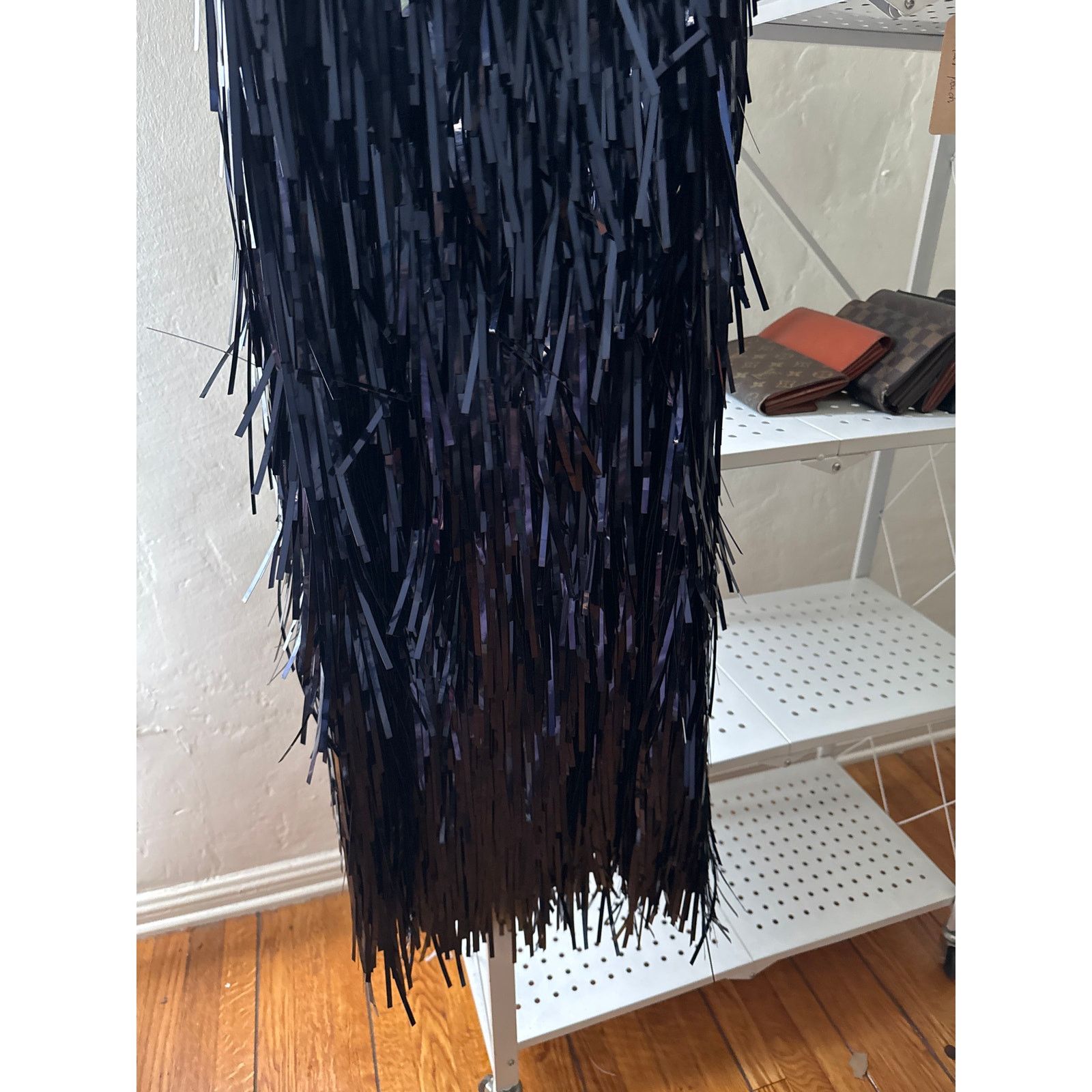 Retrofete Retrofete long bar sequin stick maxi skirt s small Size 25" / US 0 / IT 36 - 2 Thumbnail