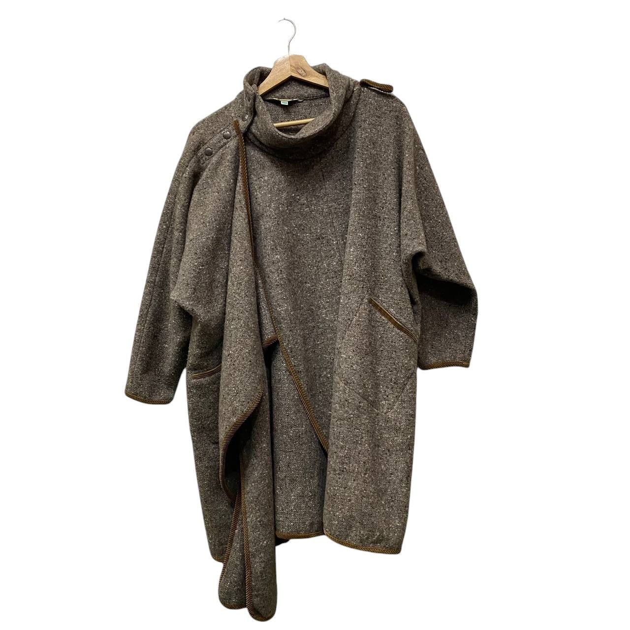 Japanese Brand YOHJI YAMAMOTO STYLE BOBBIE BROOKS N.YORK SCARF COAT WOOL Size US M / EU 48-50 / 2 - 18 Thumbnail