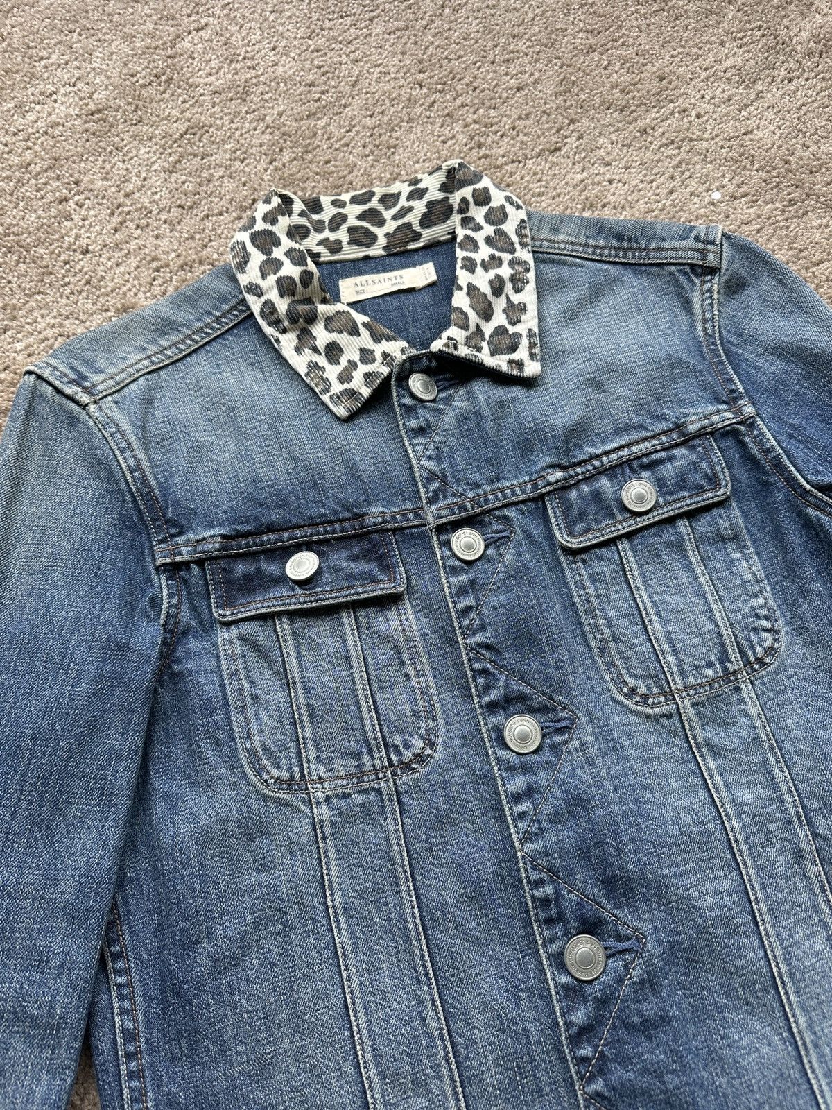 Allsaints Morrison Denim Jacket Size US S / EU 44-46 / 1 - 3 Thumbnail