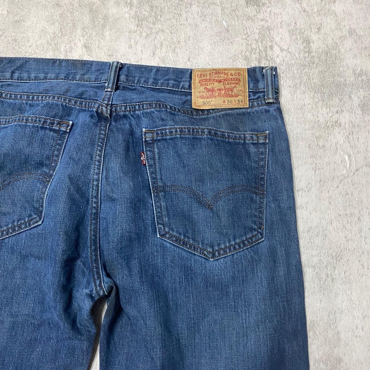 Levi's Levi's 505 blue denim jeans #skater Size US 36 / EU 52 - 5 Thumbnail