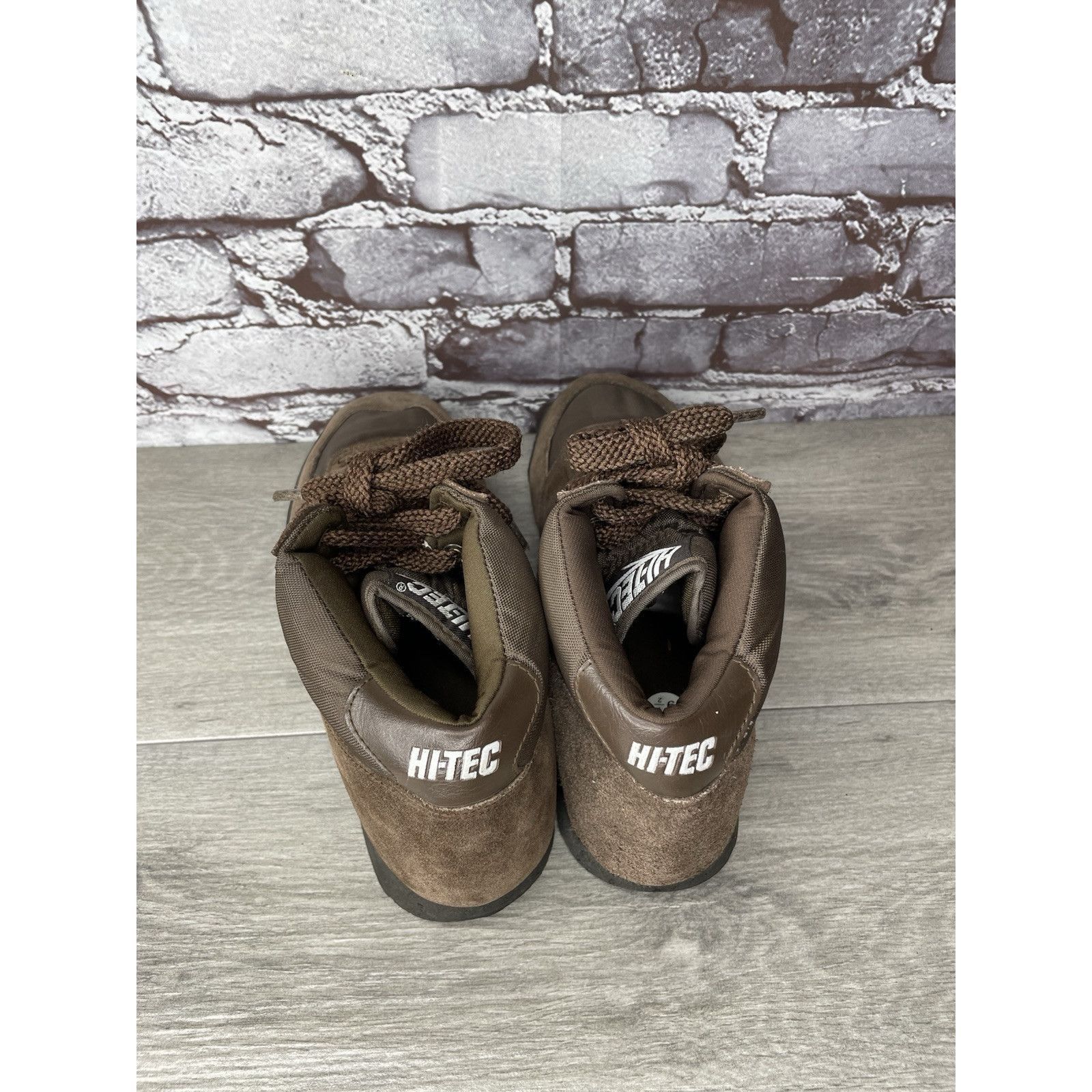 Hi Tec Hi-Tec Shasta Brown Mesh Suede Mid Lace Up Hiking Boots Wome Size US 9.5 / IT 39.5 - 4 Thumbnail