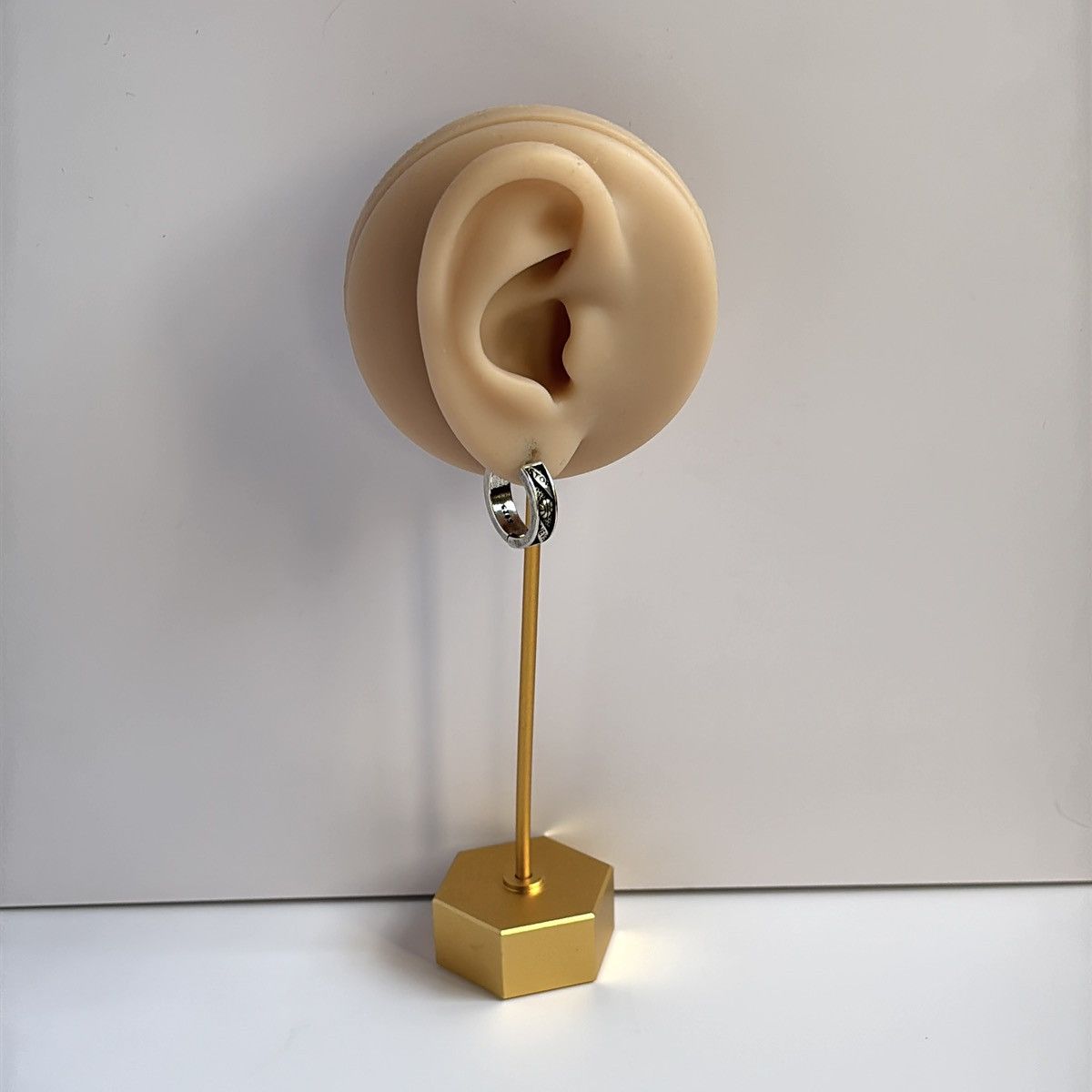 Other 16mm Basketball Hoop Earrings for Men Women Streetwear Size ONE SIZE - 5 Thumbnail
