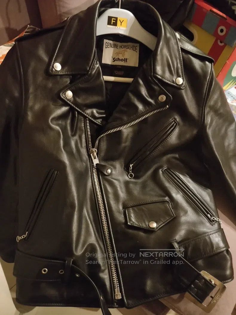 Schott Schott Horseskin leather clothing Size US XXS / EU 40 - 7 Thumbnail