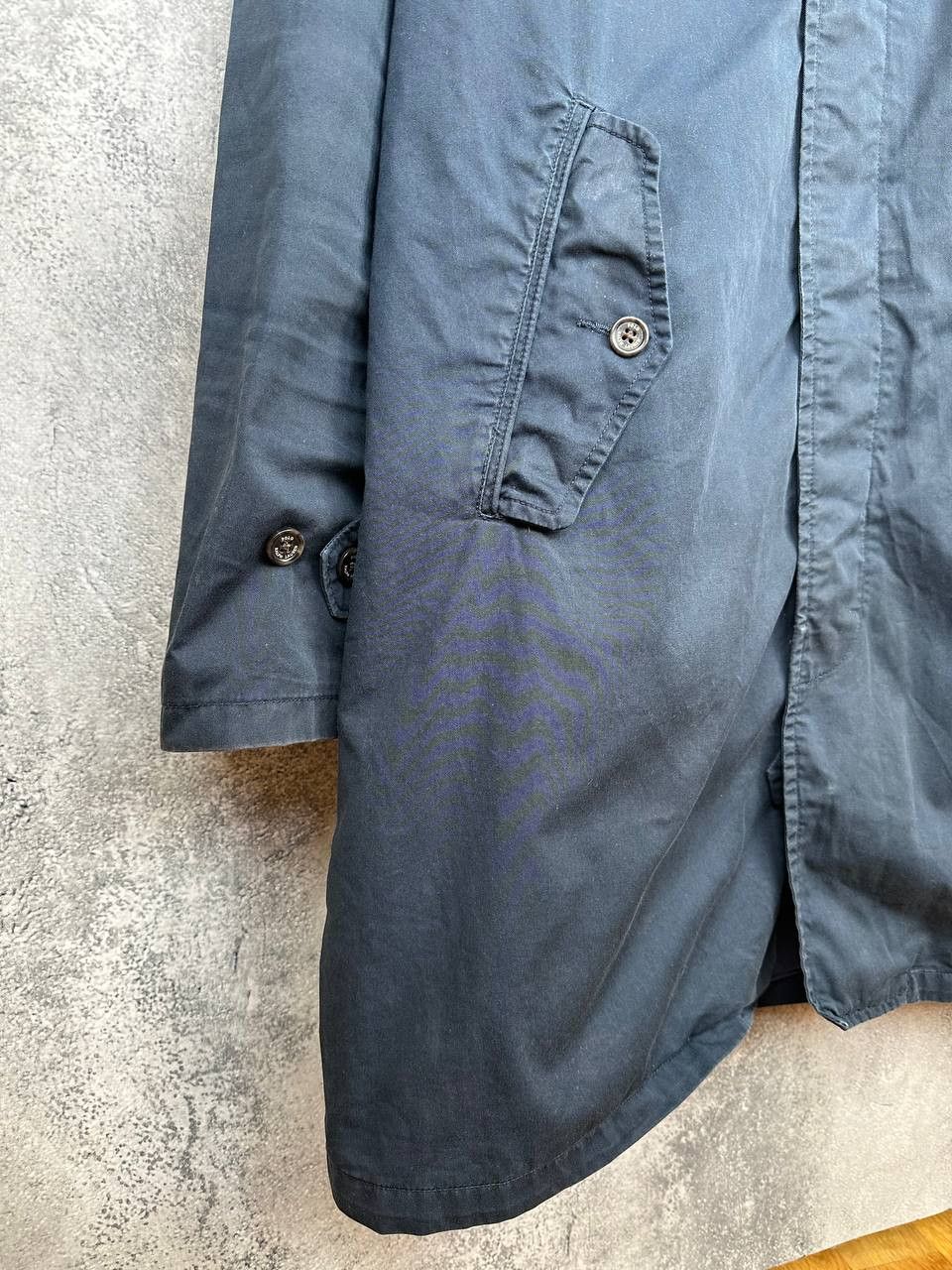 Polo Ralph Lauren Polo Ralph Lauren English Plaid Lined Trench Coat Navy Size US L / EU 52-54 / 3 - 7 Thumbnail