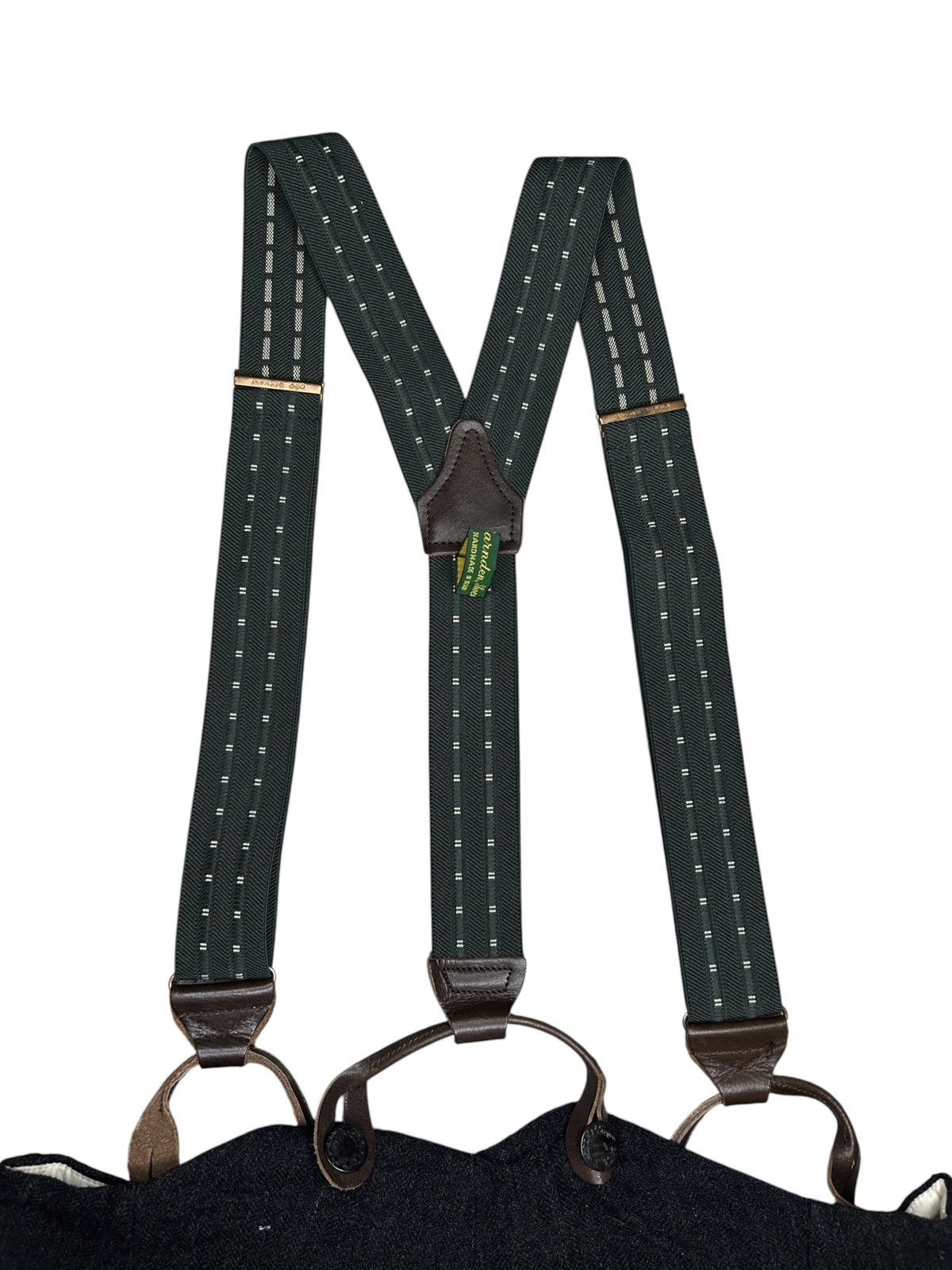 Paul Harnden Shoemakers 3/4 Denim with Suspenders Size US 28 / EU 44 - 12 Thumbnail