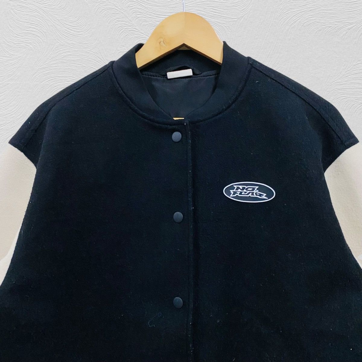 No Fear No fear varsity jacket spellout biglogo Size US L / EU 52-54 / 3 - 3 Thumbnail
