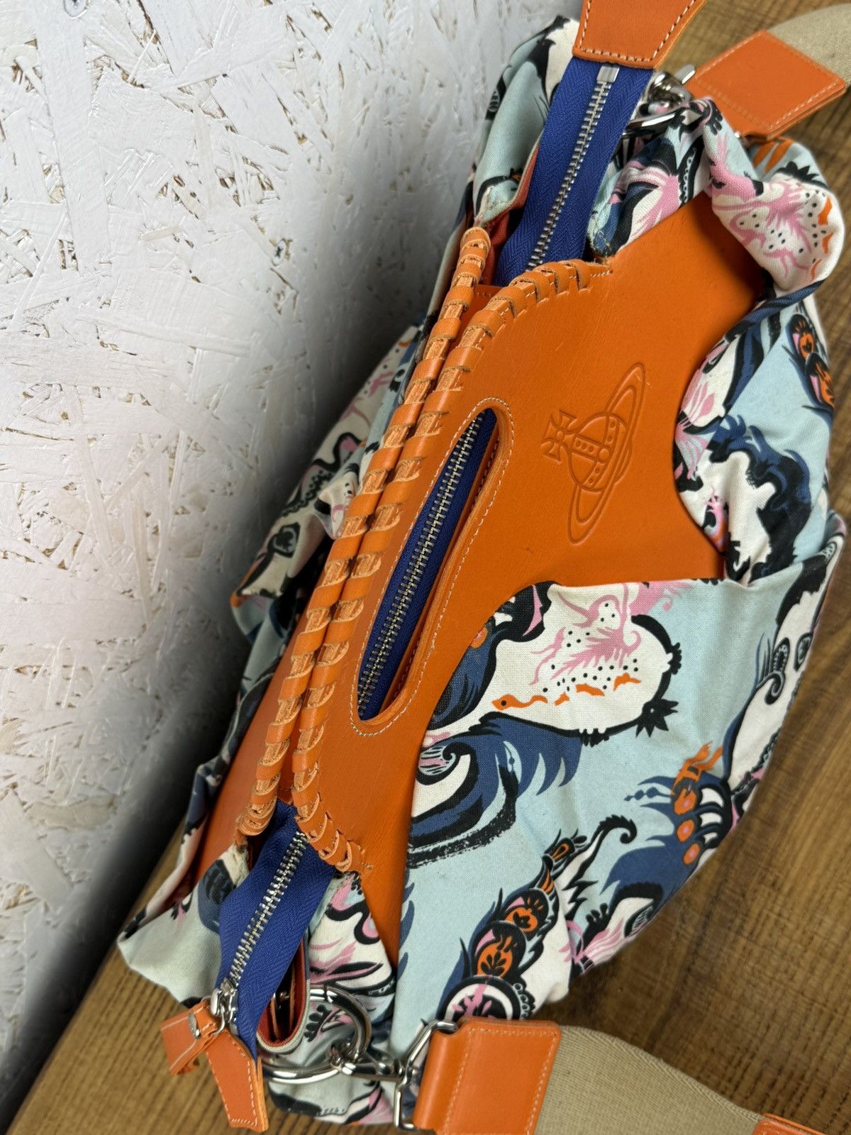 Vivienne Westwood Vivienne Westwood 2Way Multicolor Heart Handbag Shoulder Bag Size ONE SIZE - 12 Thumbnail