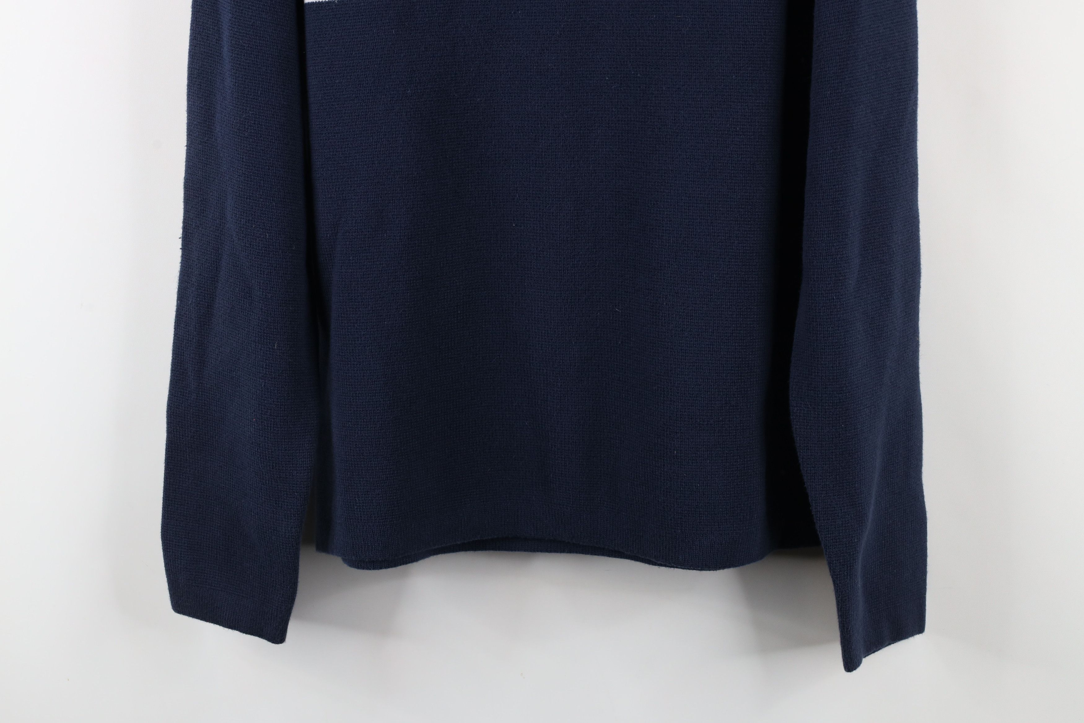 Vintage Vintage 90s Streetwear Heavyweight Knit Crewneck Sweater Size US M / EU 48-50 / 2 - 3 Thumbnail