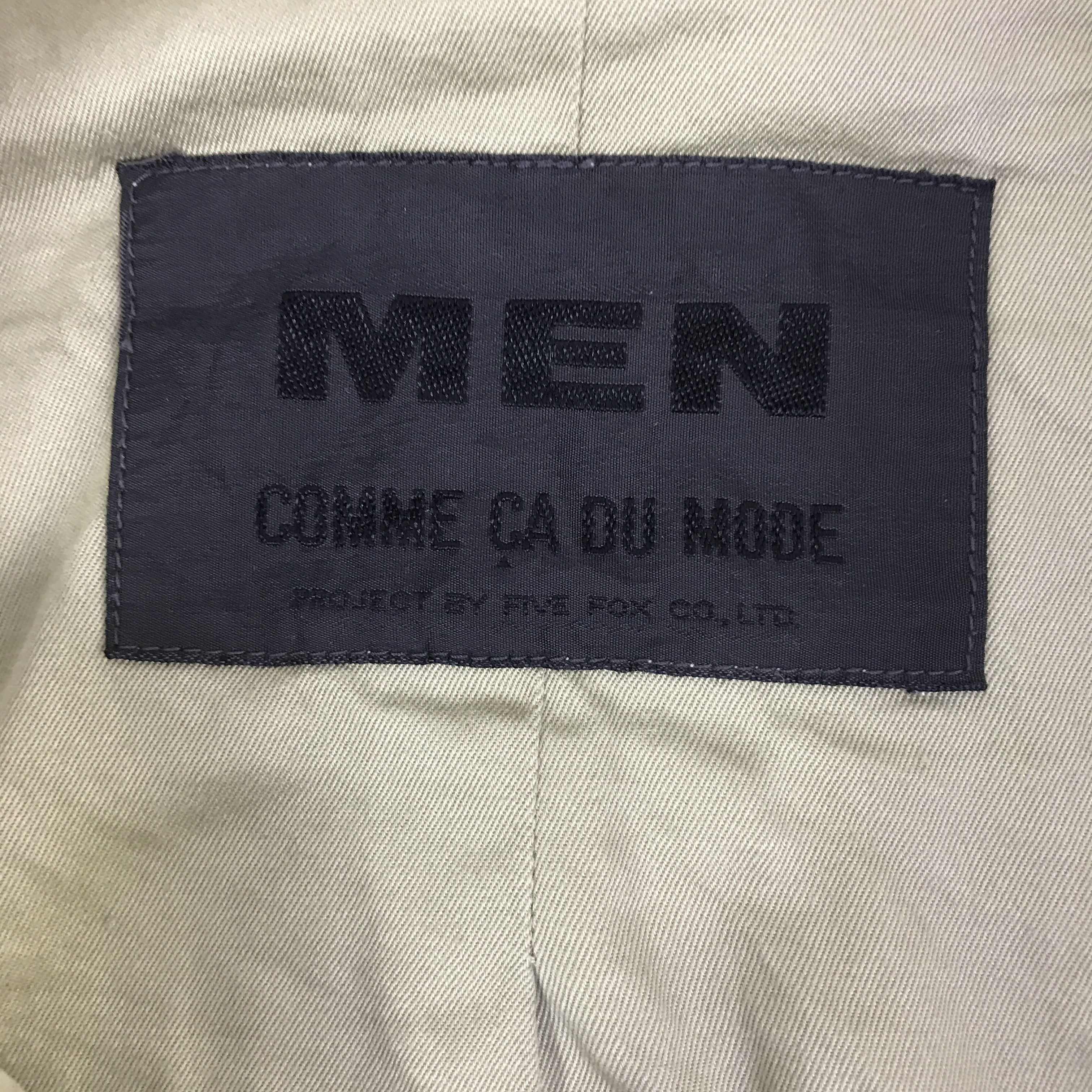 Japanese Brand comme ca du mode bomber jacket K121B3 Size US L / EU 52-54 / 3 - 9 Thumbnail