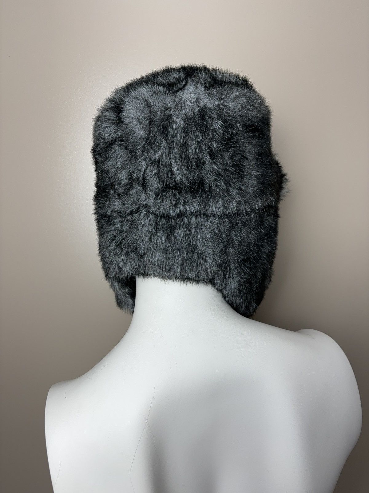 Vintage Fluffy ushanka faux fur vintage hat Size ONE SIZE - 6 Thumbnail