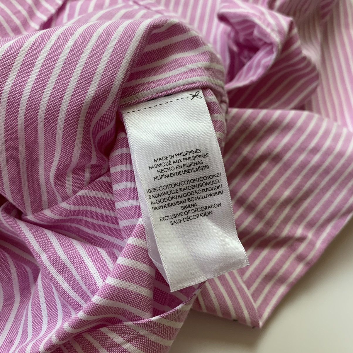 Ralph Lauren Polo Ralph Lauren Pink Striped Shirt Button Ups Size US M / EU 48-50 / 2 - 7 Thumbnail