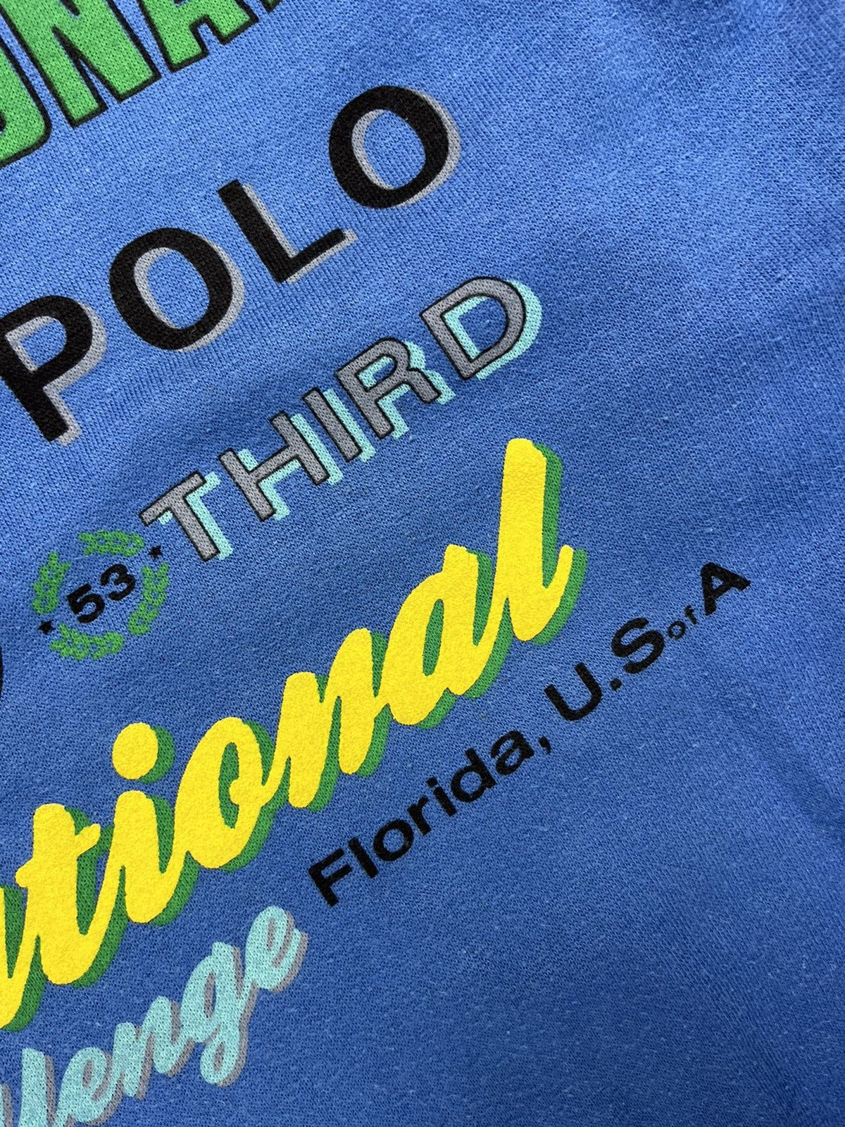 Vintage Vintage 80s Polo team international palm beach Florida USA Size US L / EU 52-54 / 3 - 6 Thumbnail
