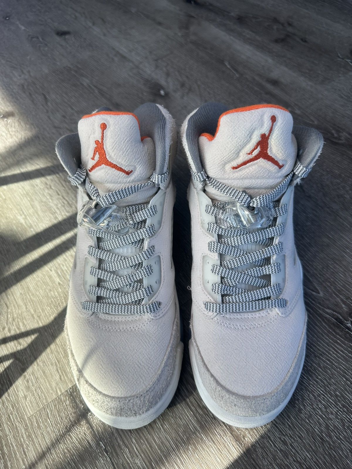 Jordan Brand Air Jordan 5 “Craft Light Orewood Brown” **PRE-OWNED** Size US 7 / EU 40 - 3 Thumbnail