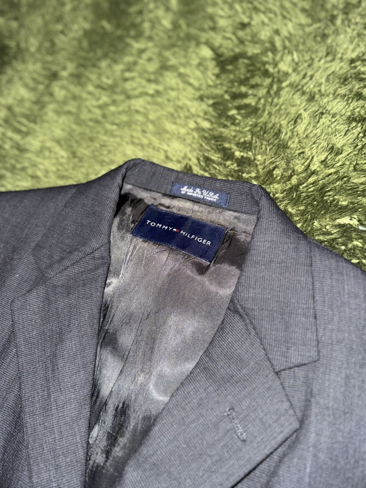 Tommy Hilfiger [41R] Tommy Hilfiger Made in USA Tailor Made Blazer Jacket Size US L / EU 52-54 / 3 - 3 Thumbnail